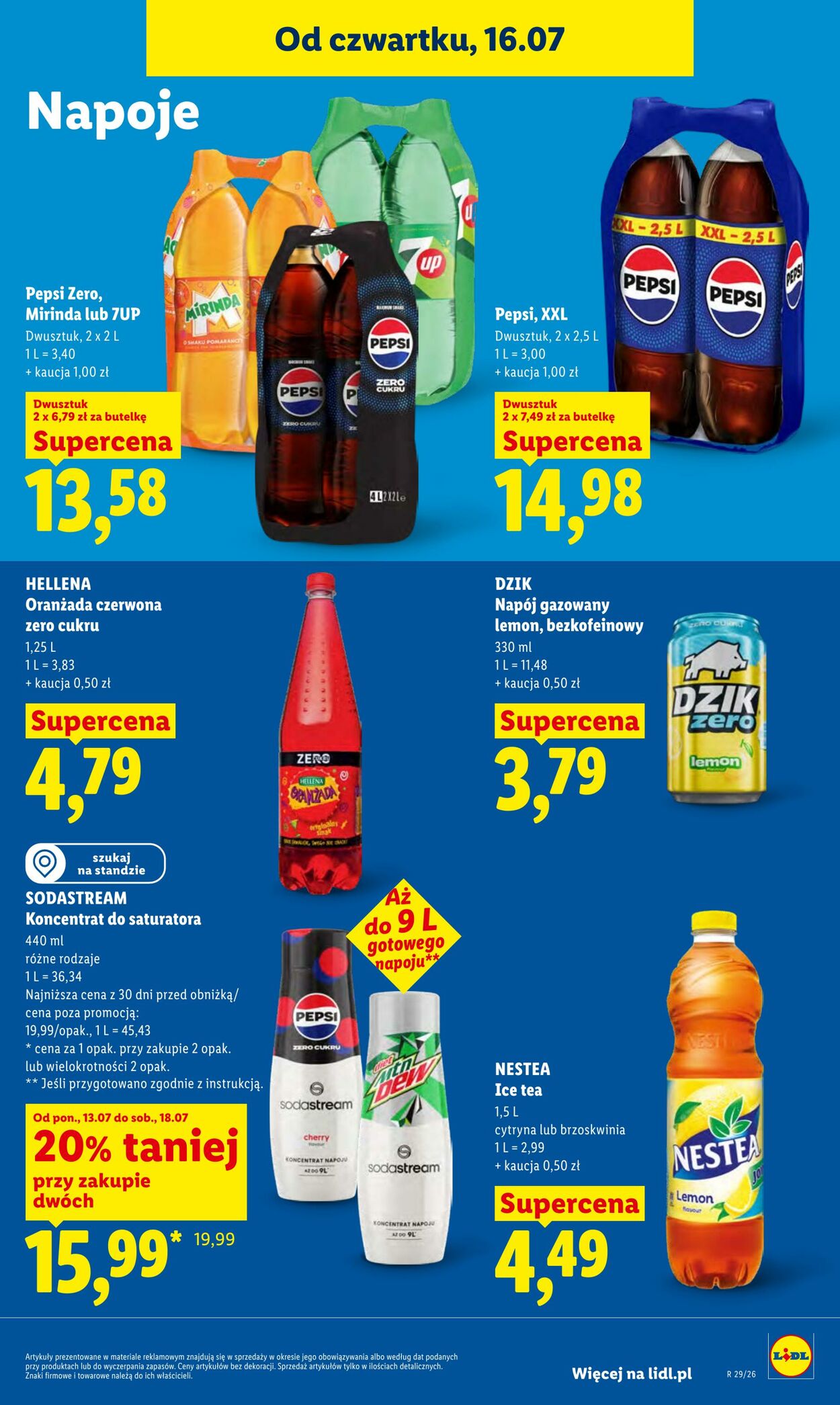 Gazetka Lidl 16.07.2026 - 18.07.2026
