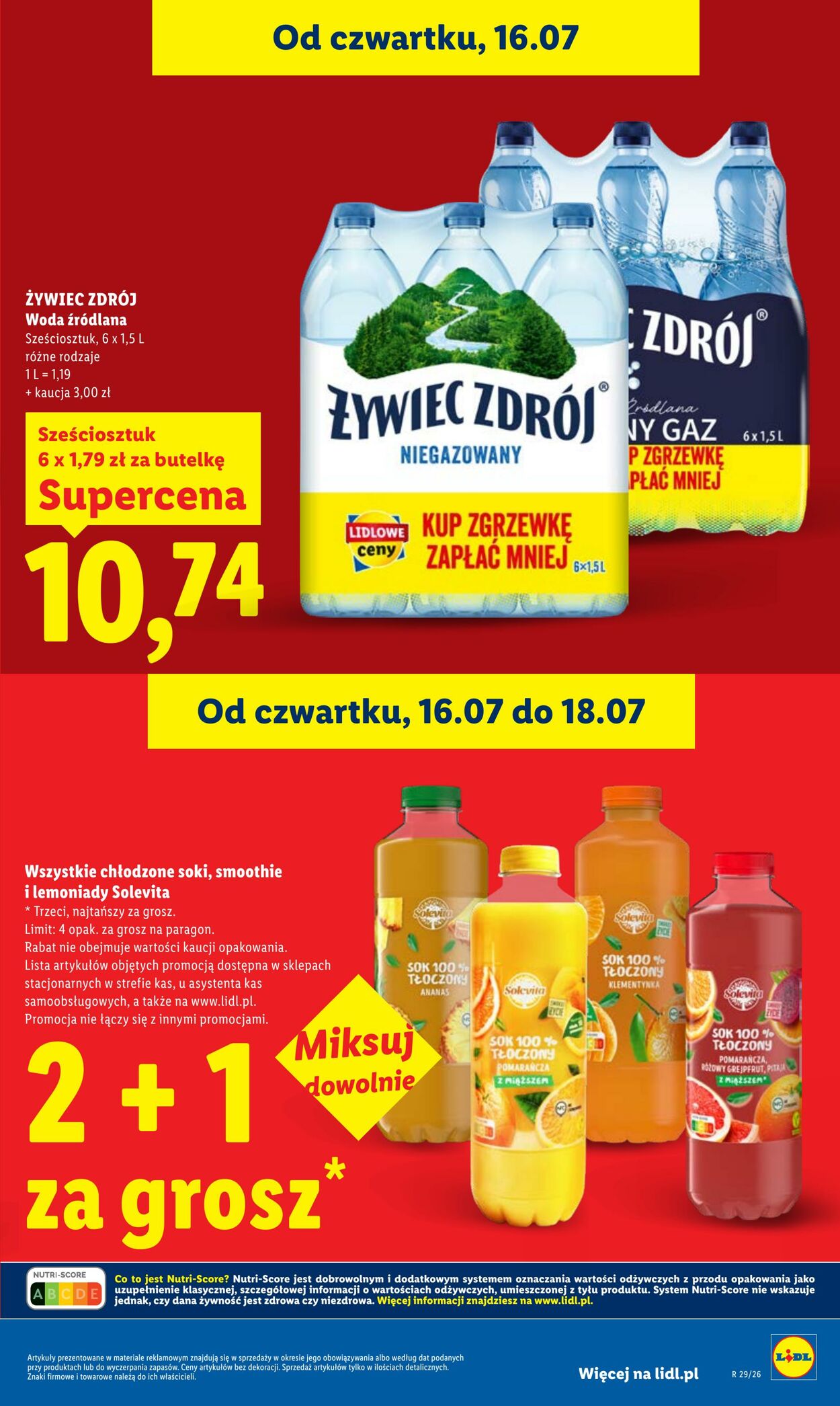 Gazetka Lidl 16.07.2026 - 18.07.2026