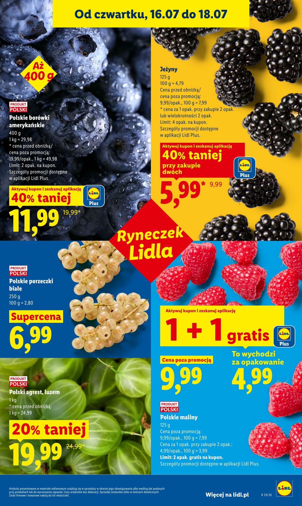 Gazetka Lidl 16.07.2026 - 18.07.2026