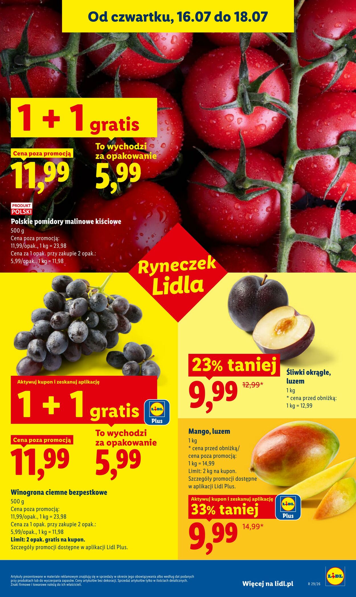 Gazetka Lidl 16.07.2026 - 18.07.2026