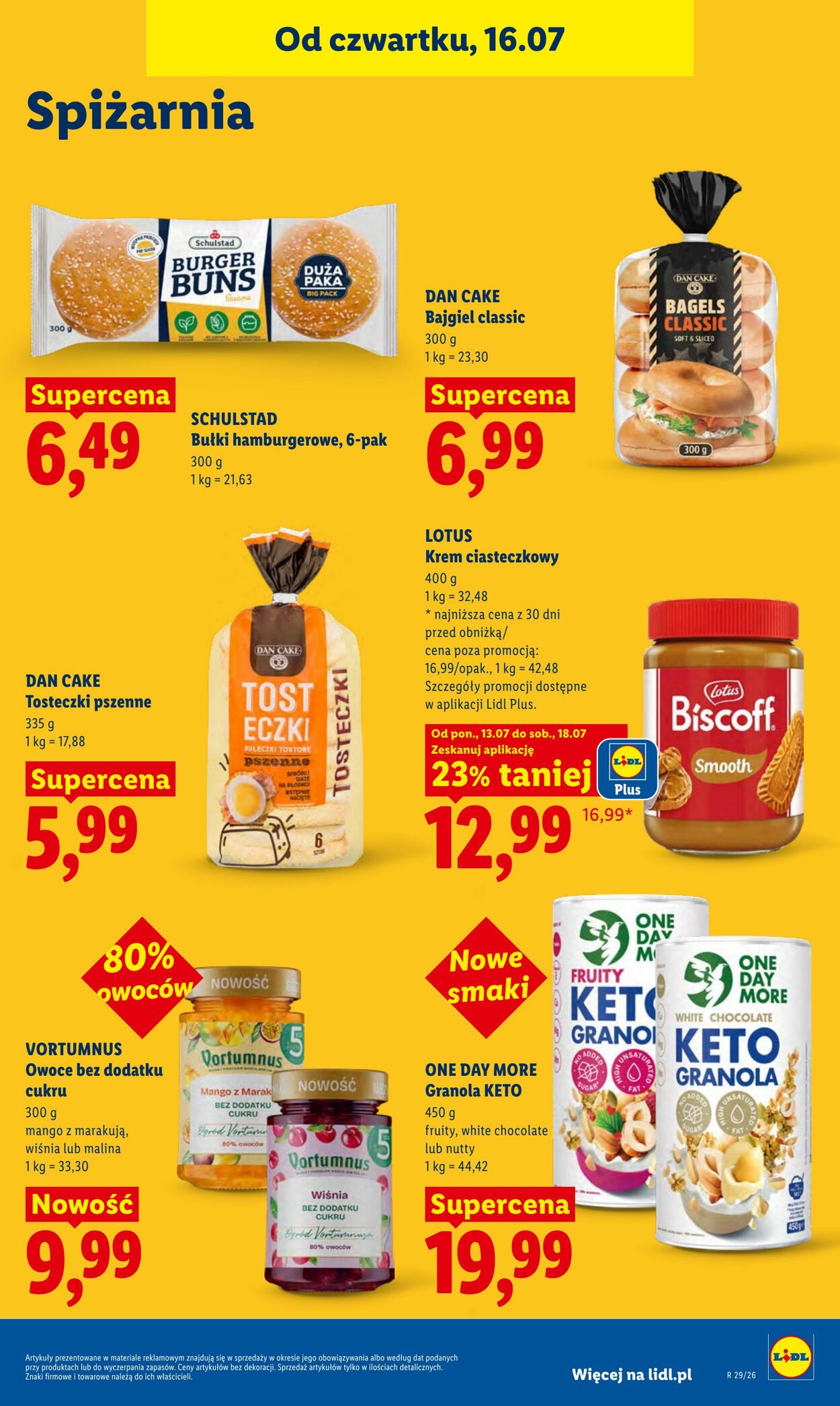 Gazetka Lidl 16.07.2026 - 18.07.2026