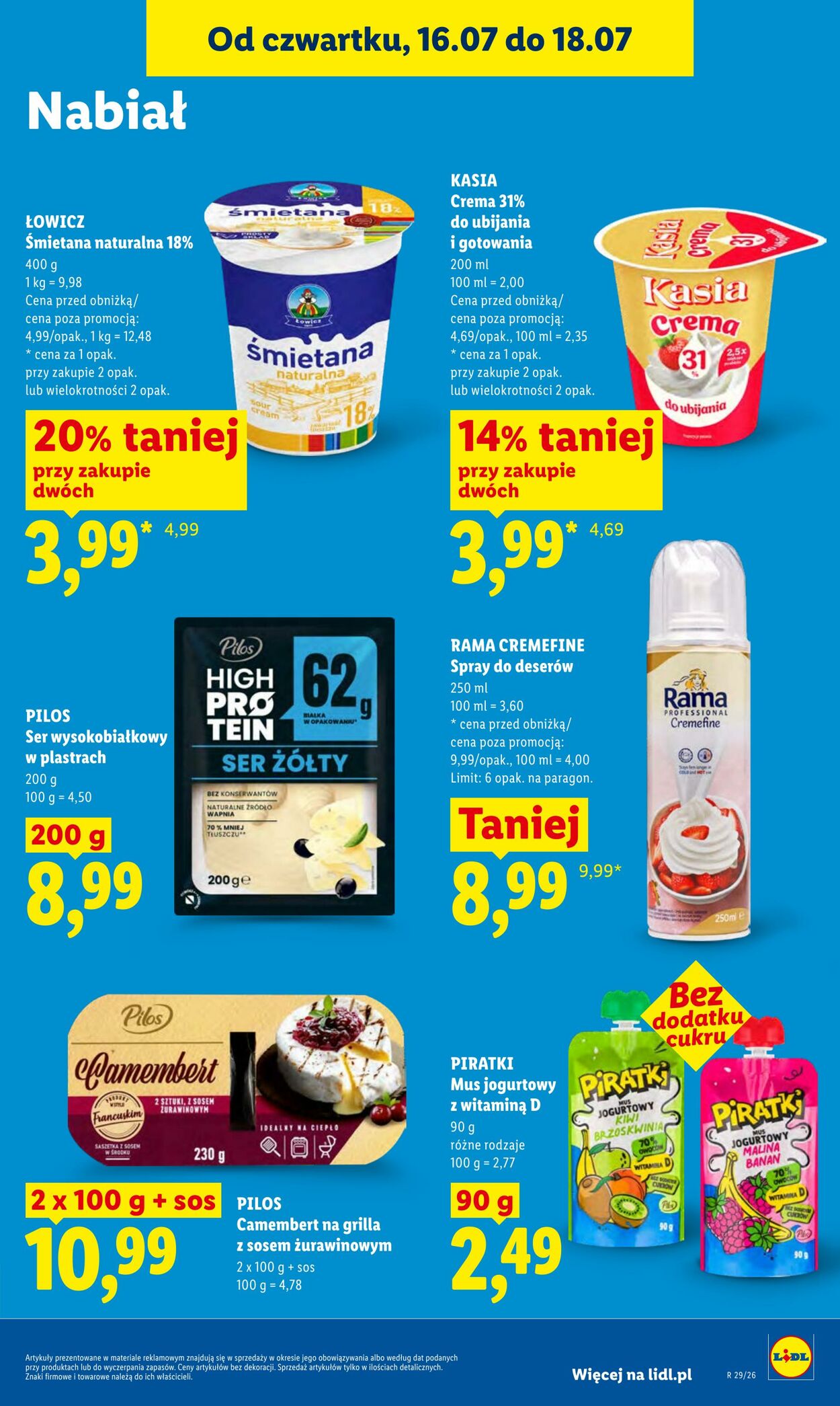 Gazetka Lidl 16.07.2026 - 18.07.2026