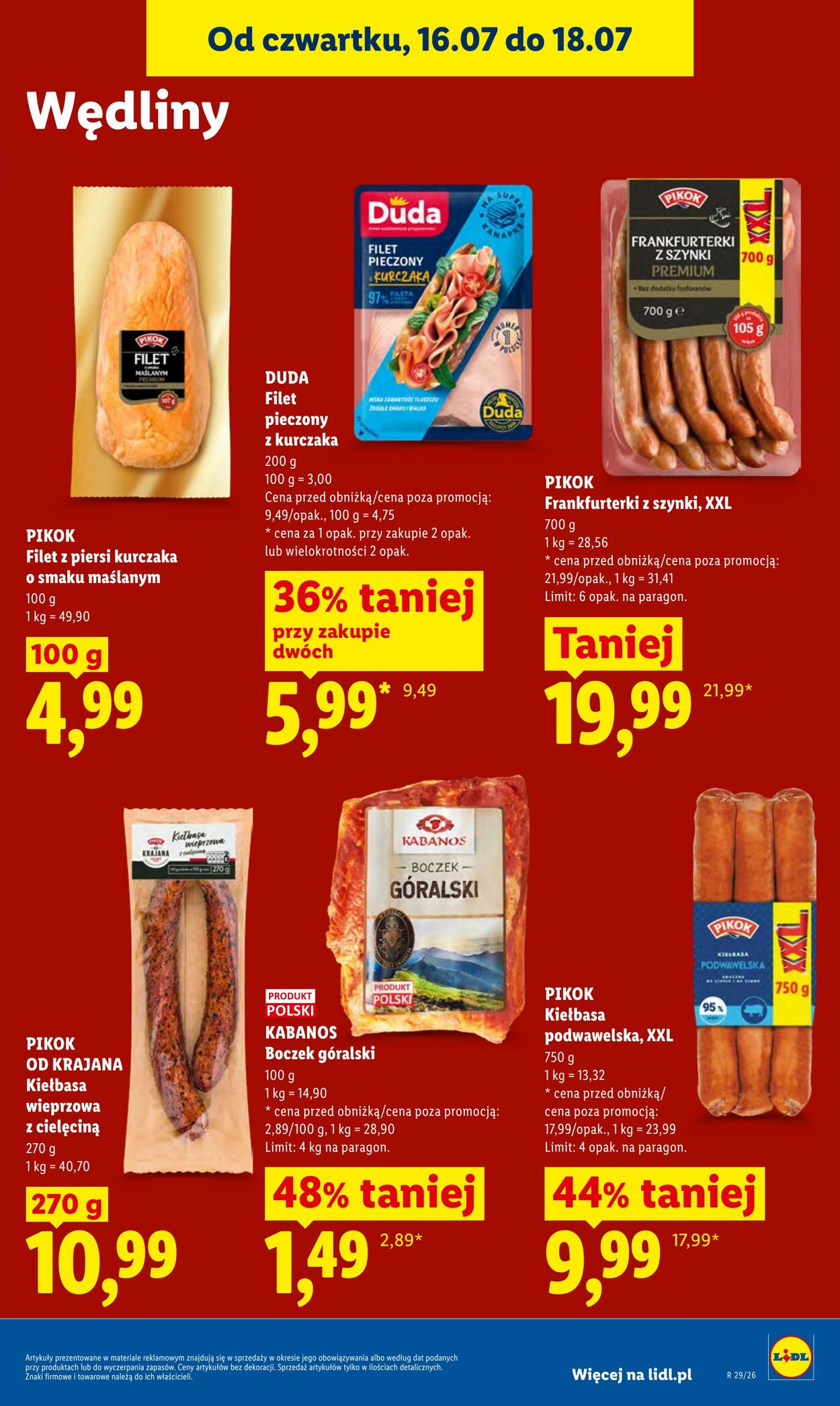 Gazetka Lidl 16.07.2026 - 18.07.2026