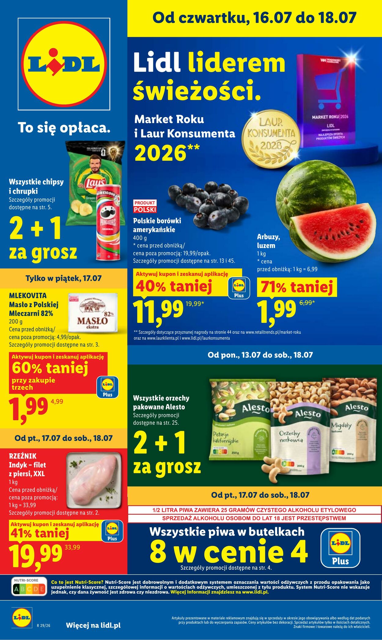 Gazetka Lidl - Gazetka ważna od 16.07 do 18.07 16 lip, 2026 - 18 lip, 2026