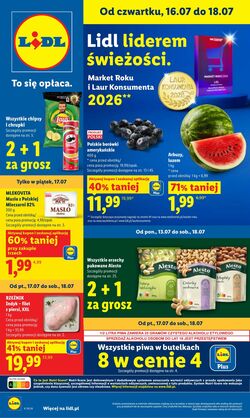 Gazetka Lidl 16.07.2026 - 18.07.2026