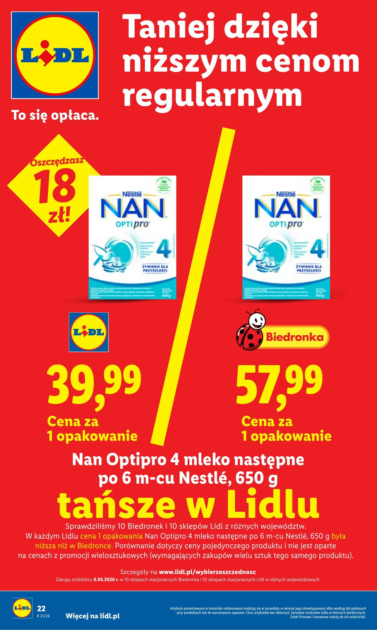 Gazetka Lidl 18.05.2026 - 20.05.2026
