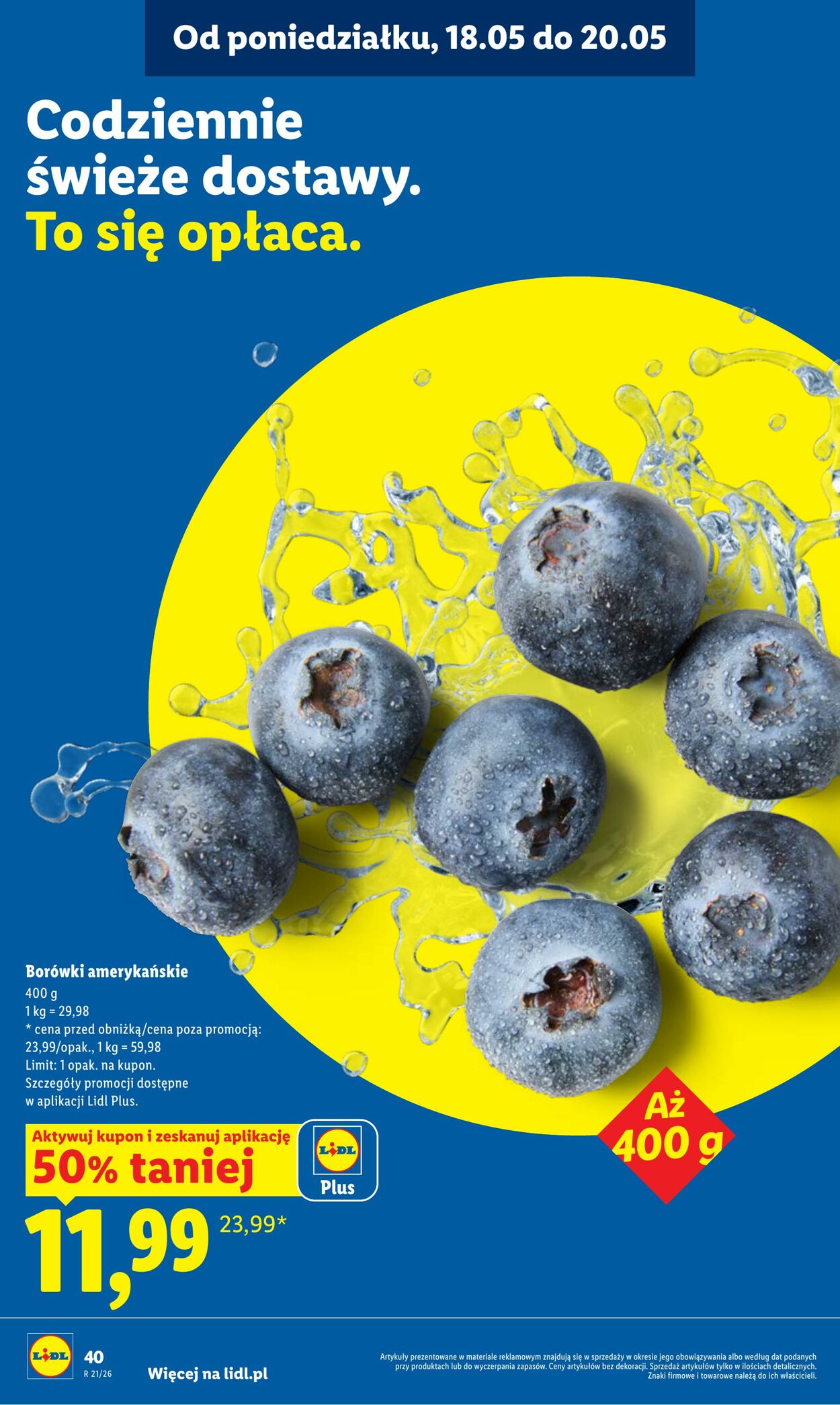 Gazetka Lidl 18.05.2026 - 20.05.2026