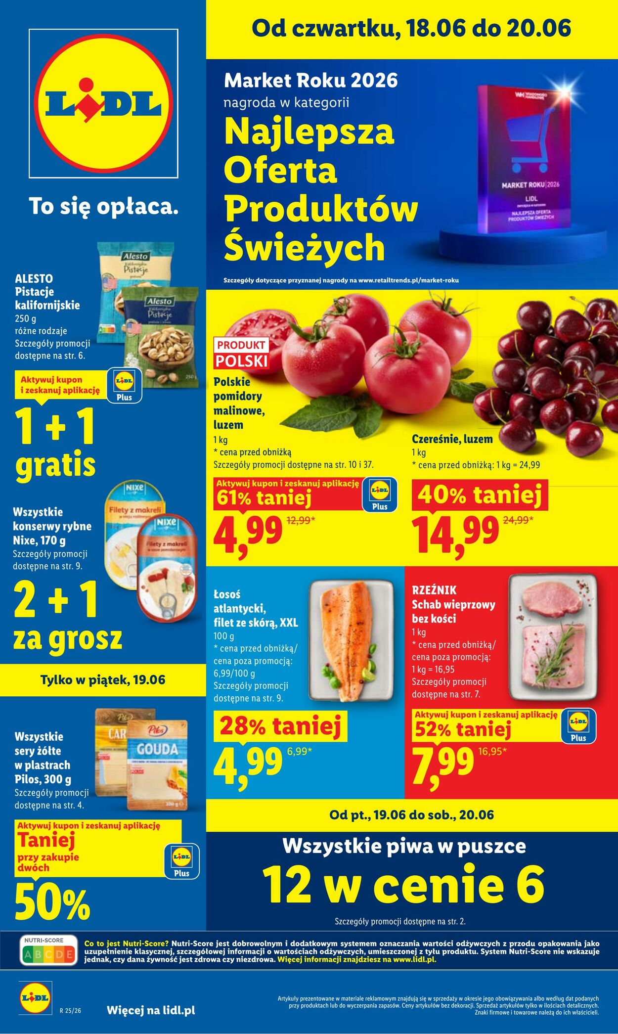Gazetka Lidl - Gazetka ważna od 18.06 do 20.06 18 cze, 2026 - 20 cze, 2026