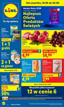 Gazetka Lidl 18.06.2026 - 20.06.2026
