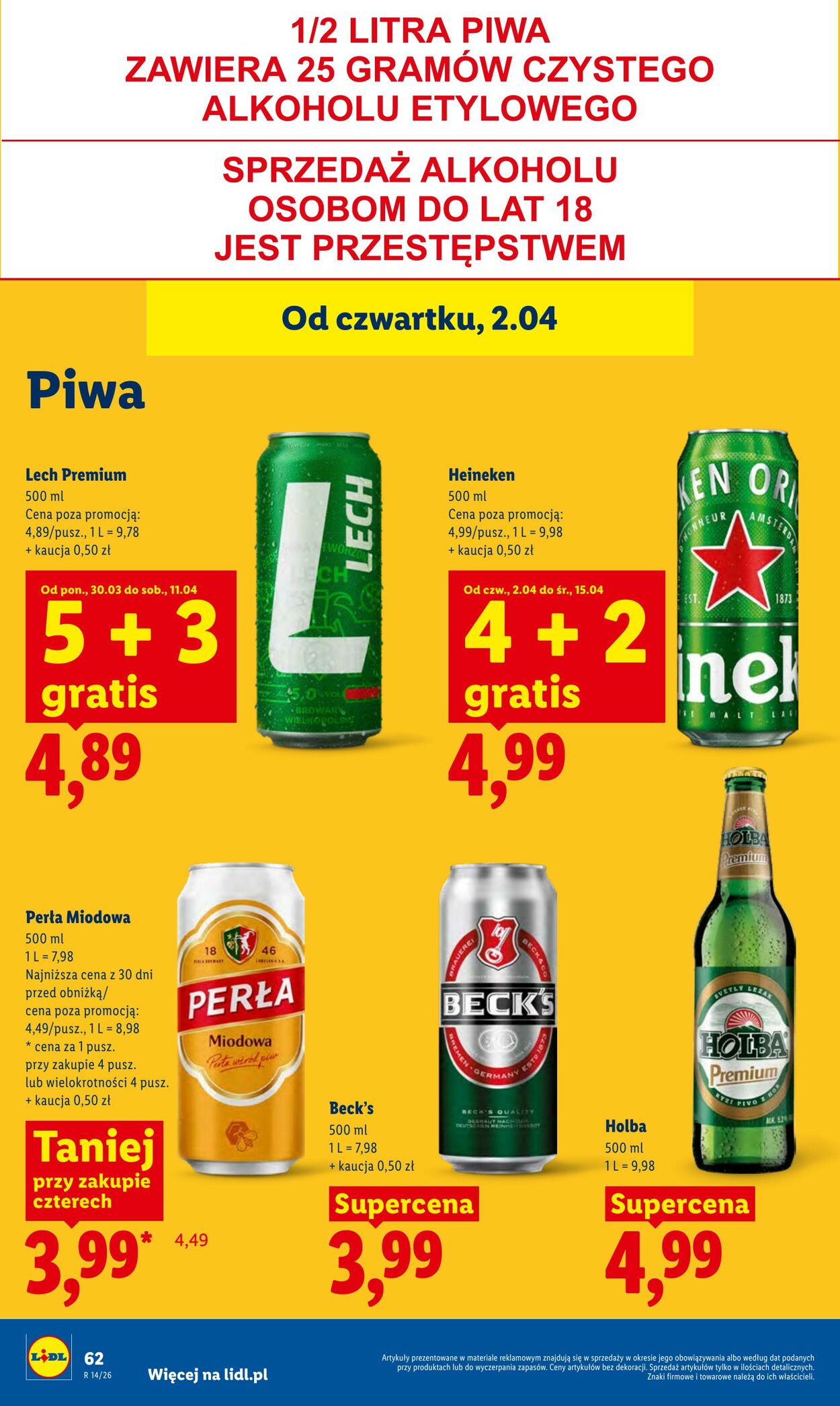 Gazetka Lidl 02.04.2026 - 04.04.2026