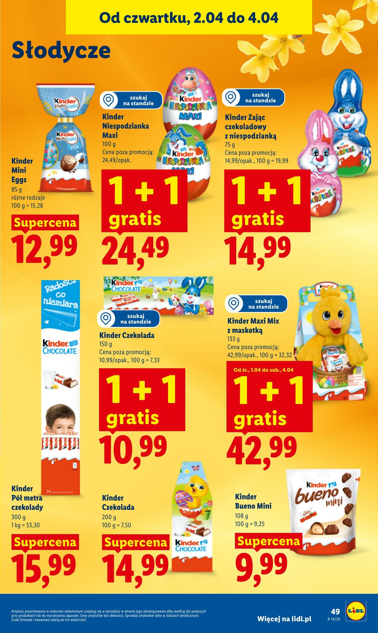 Gazetka Lidl 02.04.2026 - 04.04.2026