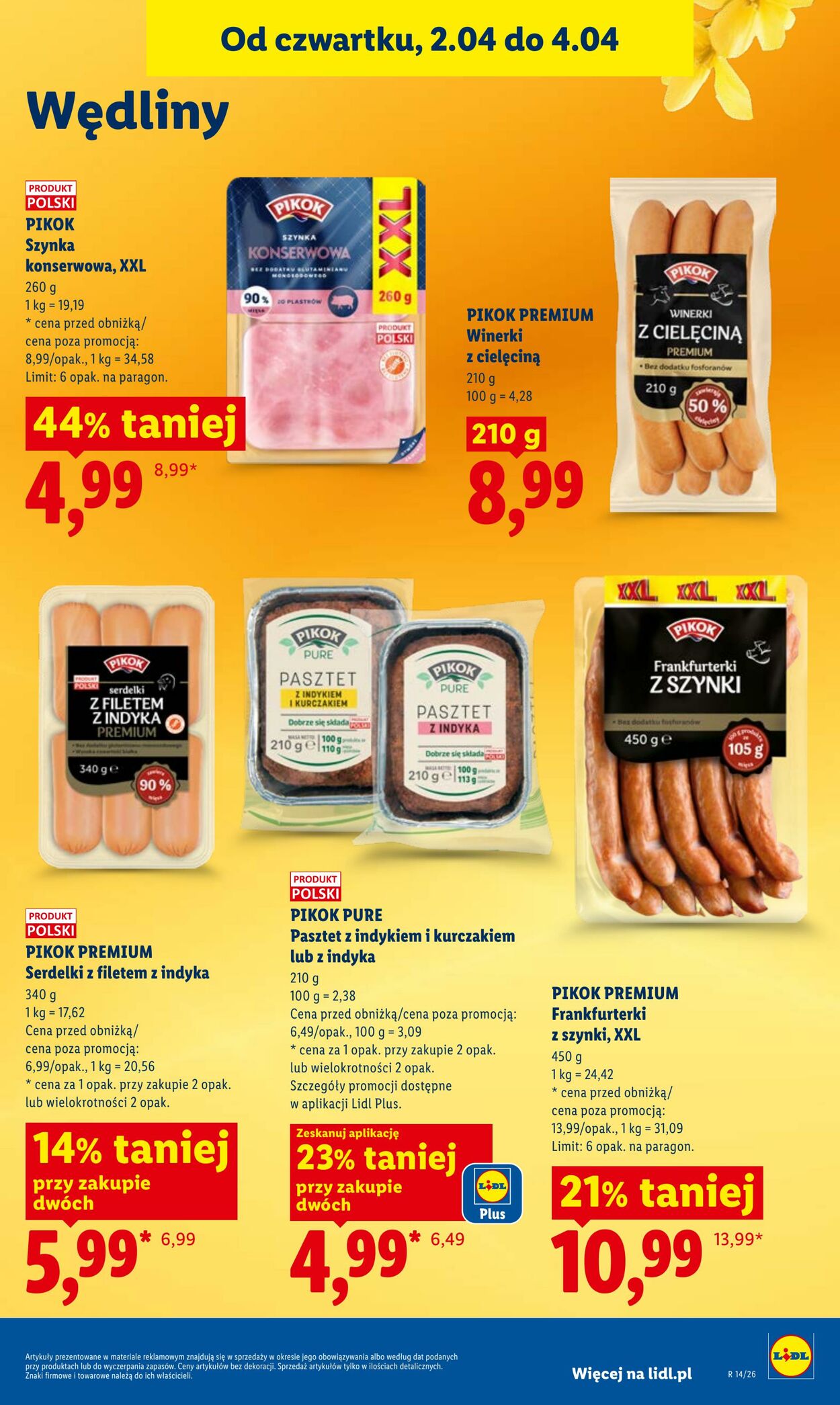Gazetka Lidl 02.04.2026 - 04.04.2026