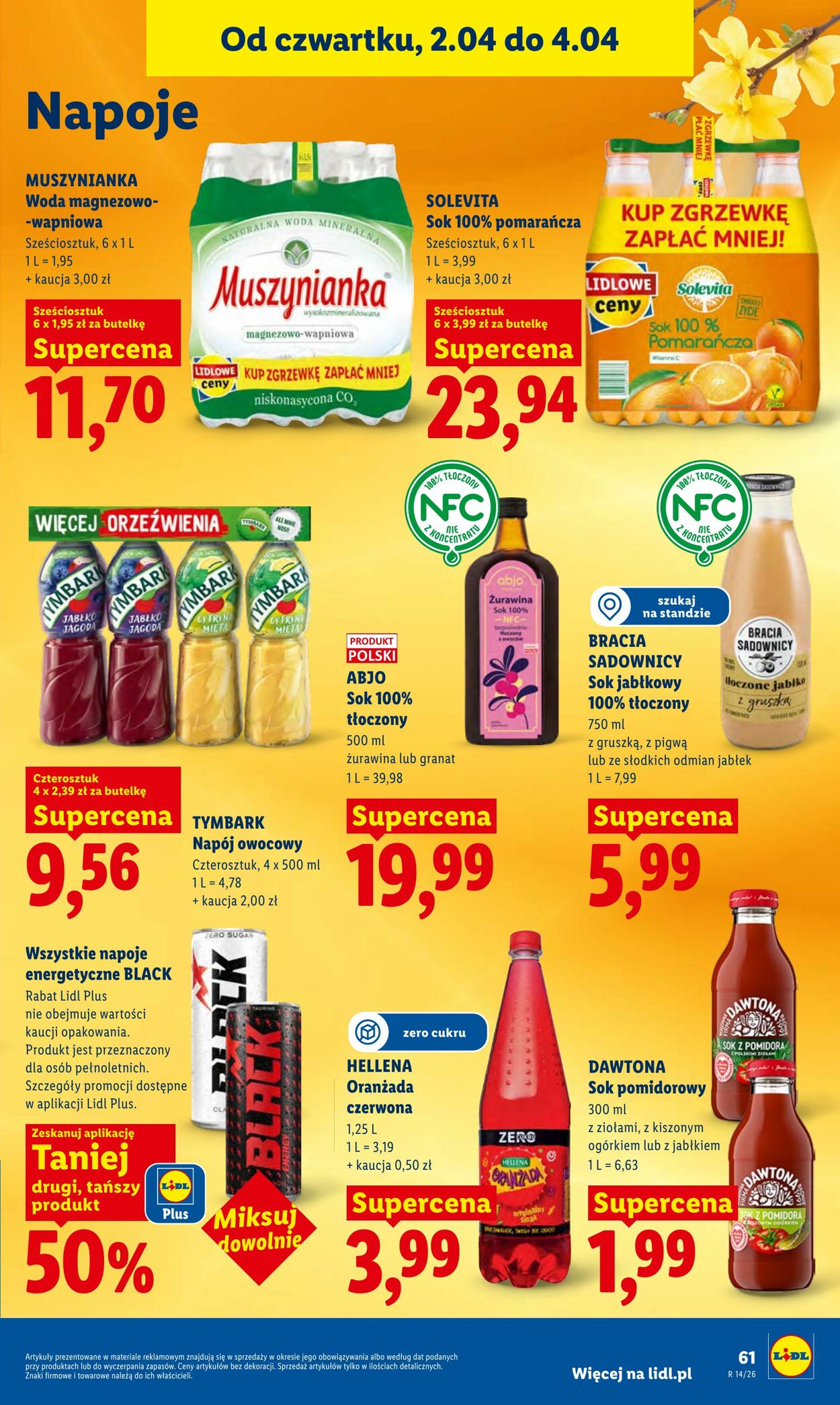 Gazetka Lidl 02.04.2026 - 04.04.2026