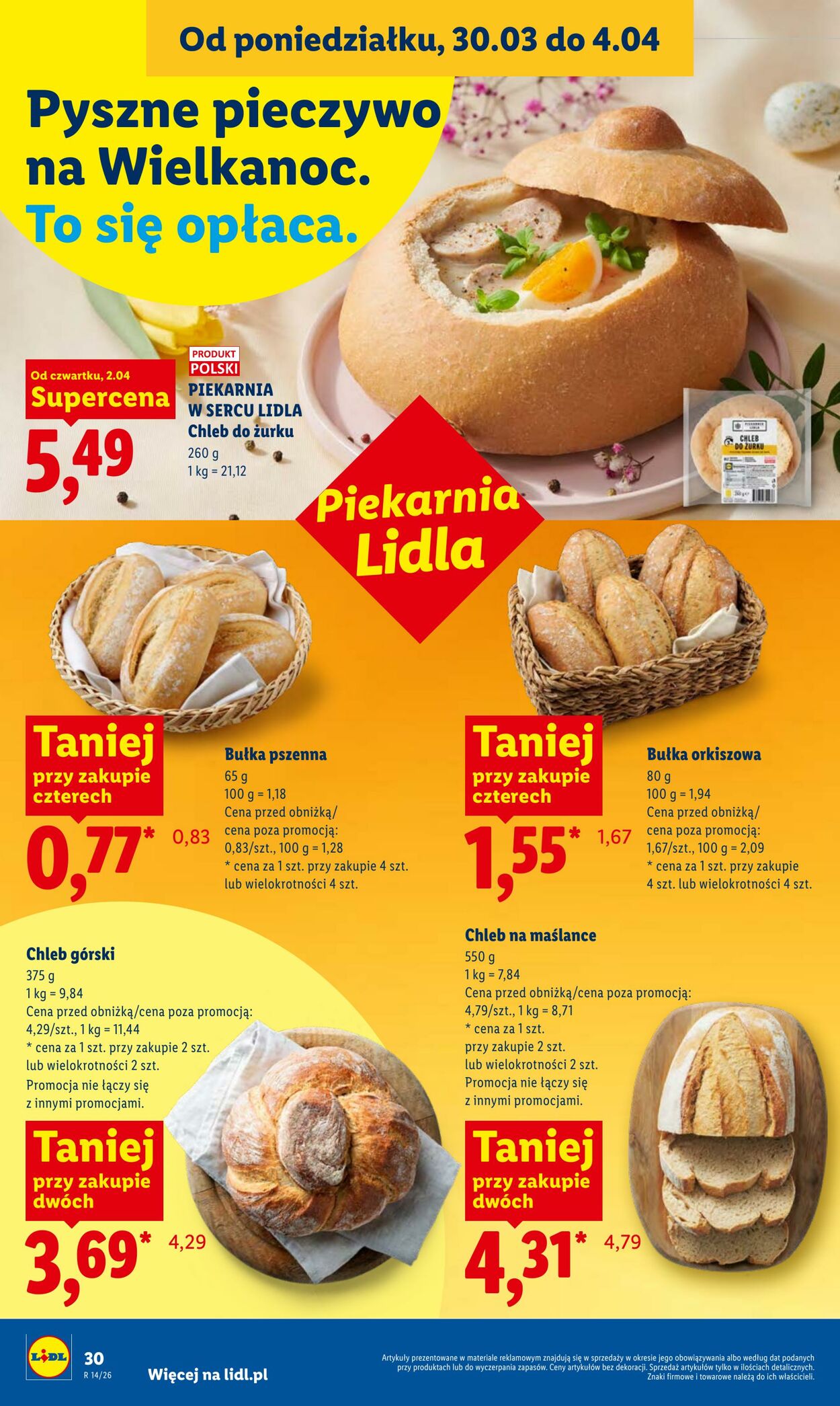 Gazetka Lidl 02.04.2026 - 04.04.2026