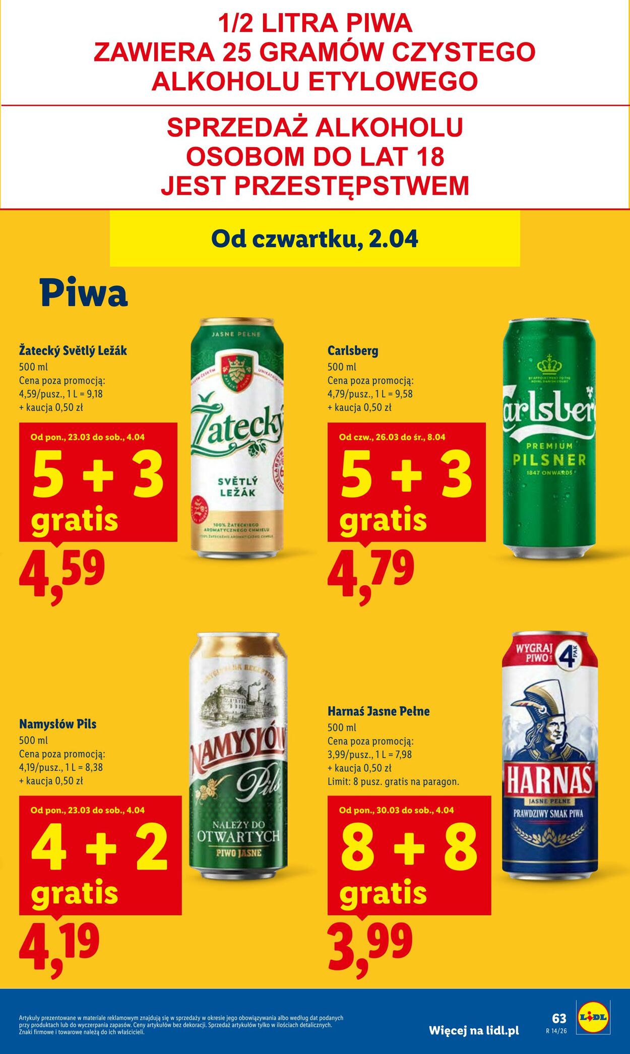 Gazetka Lidl 02.04.2026 - 04.04.2026