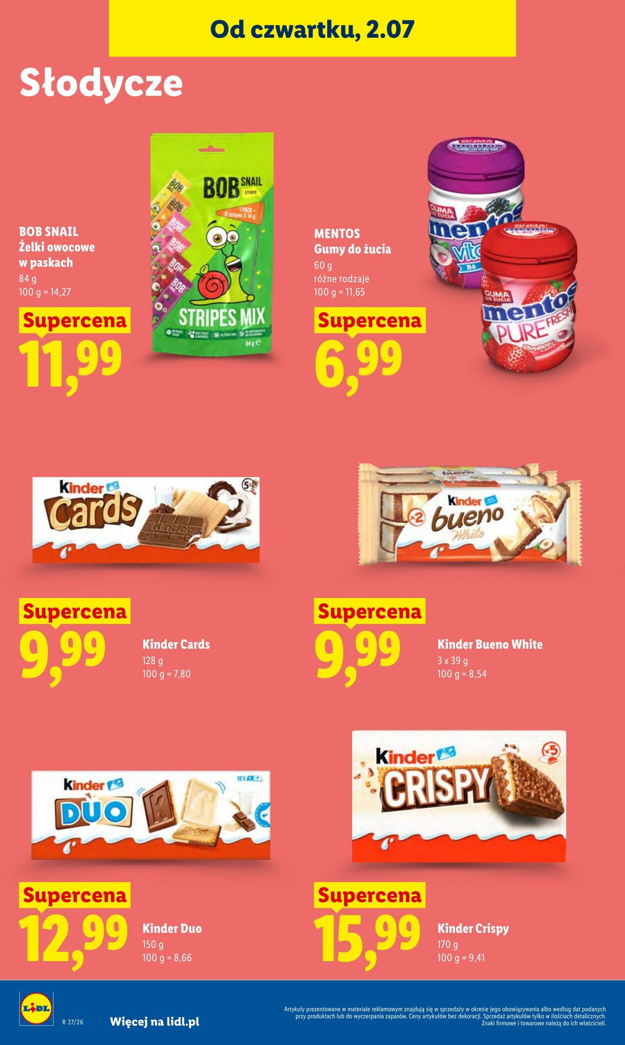Gazetka Lidl 02.07.2026 - 04.07.2026