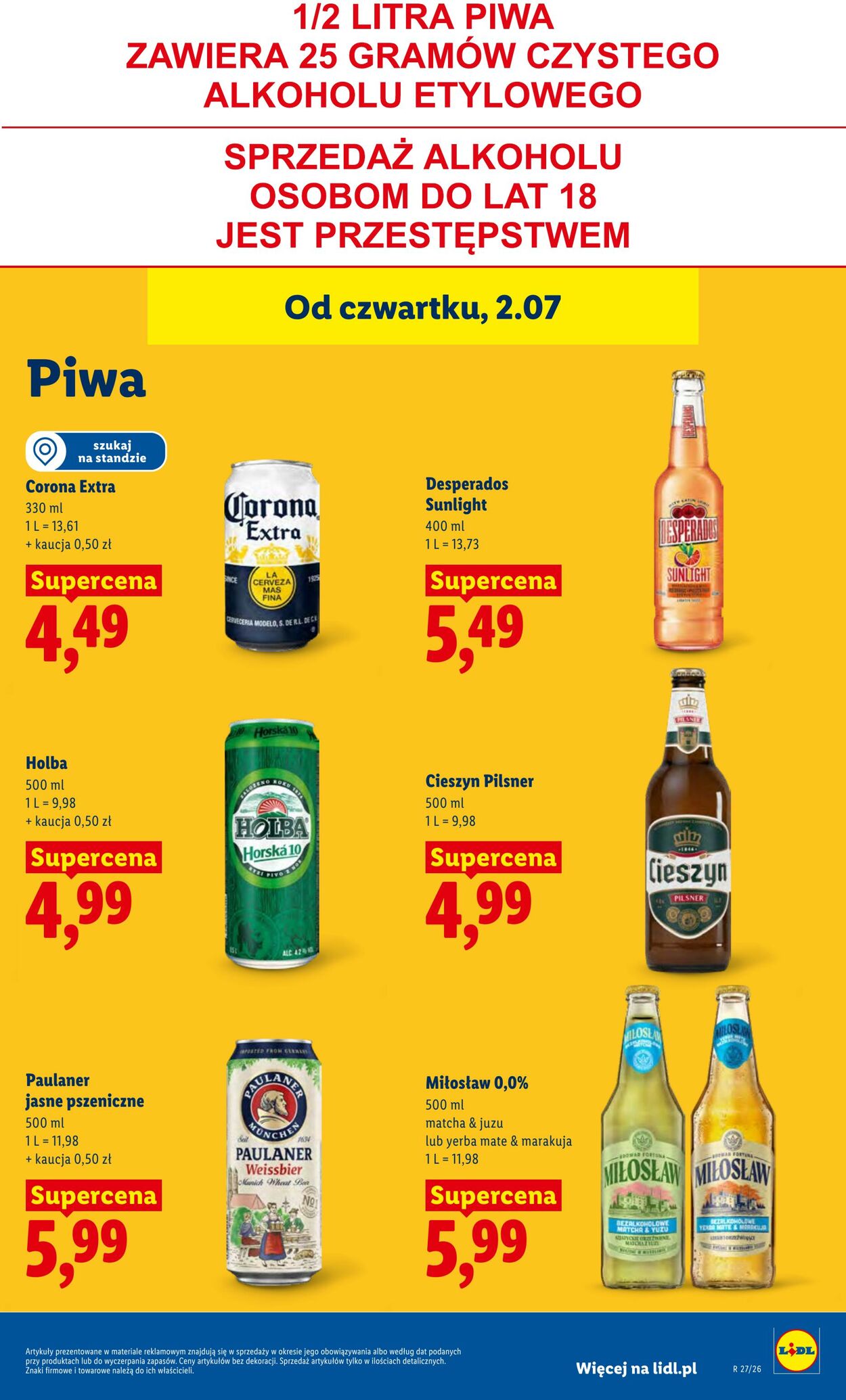 Gazetka Lidl 02.07.2026 - 04.07.2026