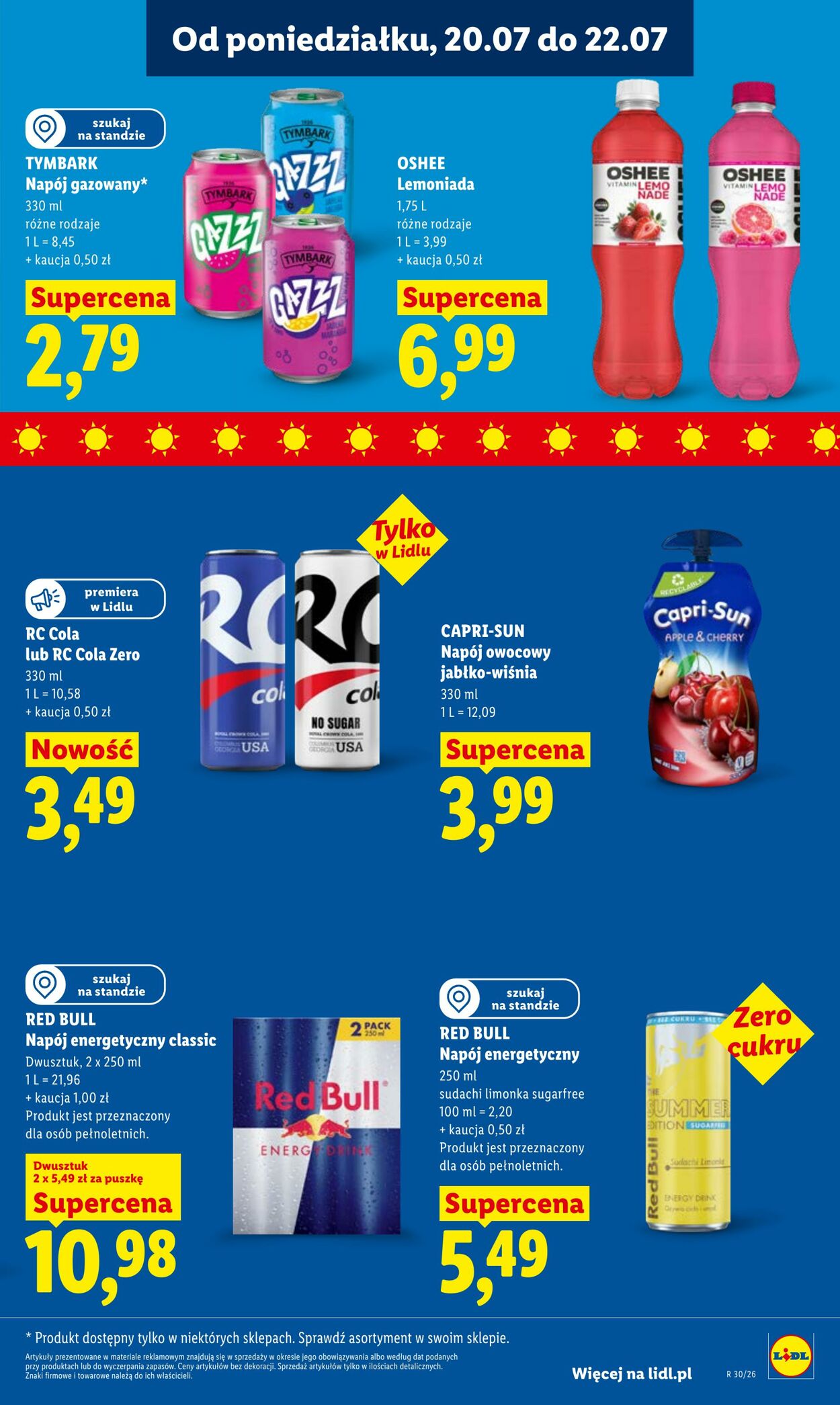 Gazetka Lidl 20.07.2026 - 22.07.2026