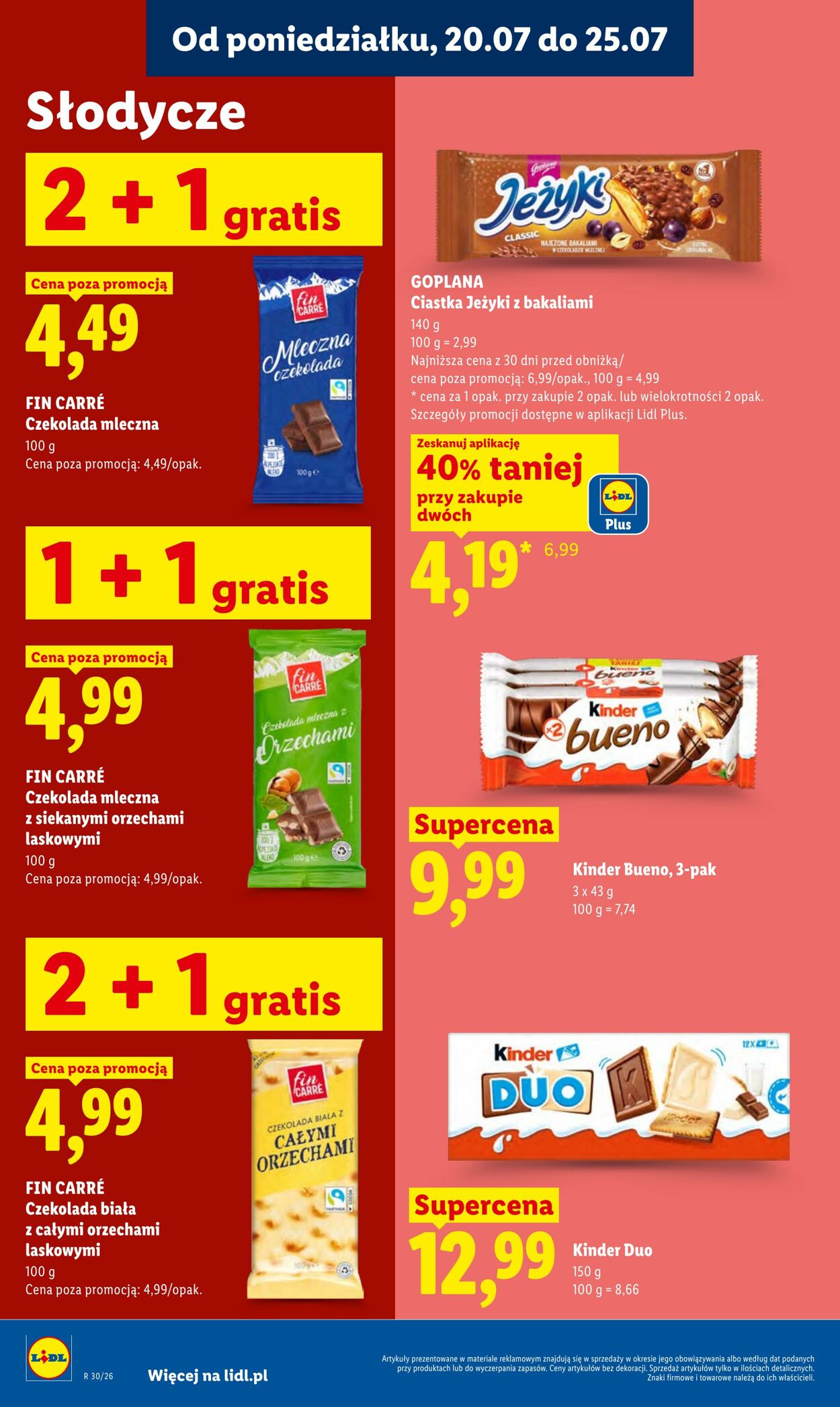 Gazetka Lidl 20.07.2026 - 22.07.2026