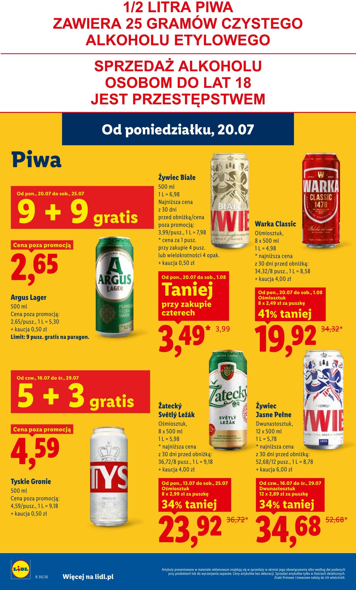Gazetka Lidl 20.07.2026 - 22.07.2026