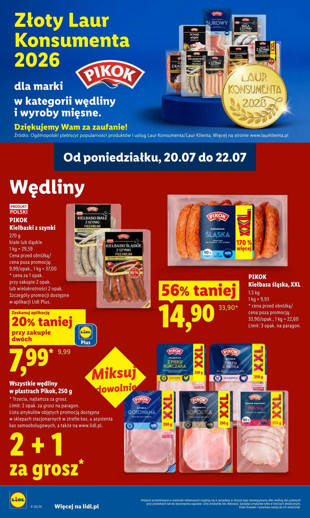 Gazetka Lidl 20.07.2026 - 22.07.2026