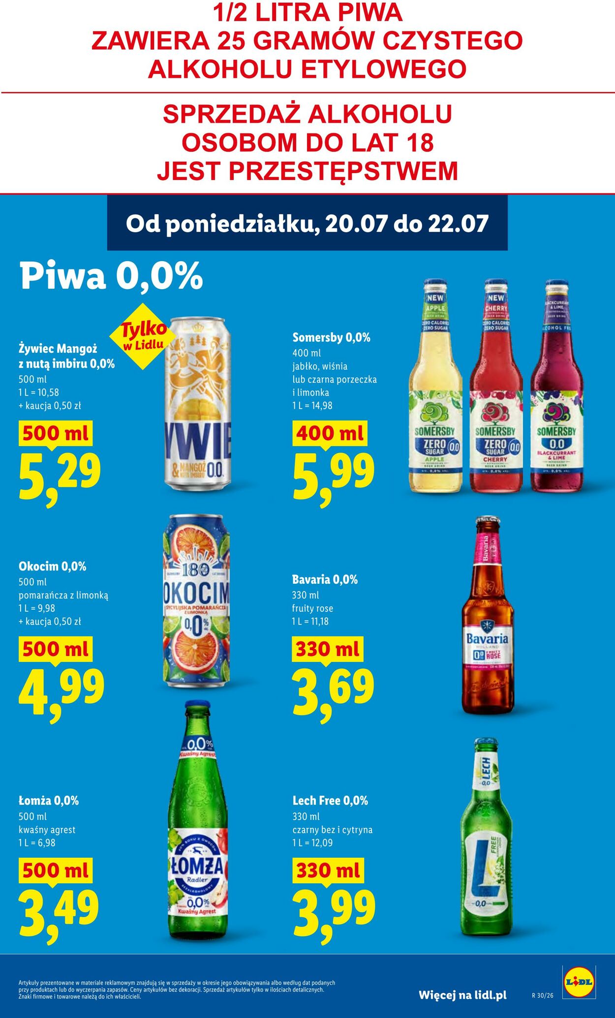 Gazetka Lidl 20.07.2026 - 22.07.2026