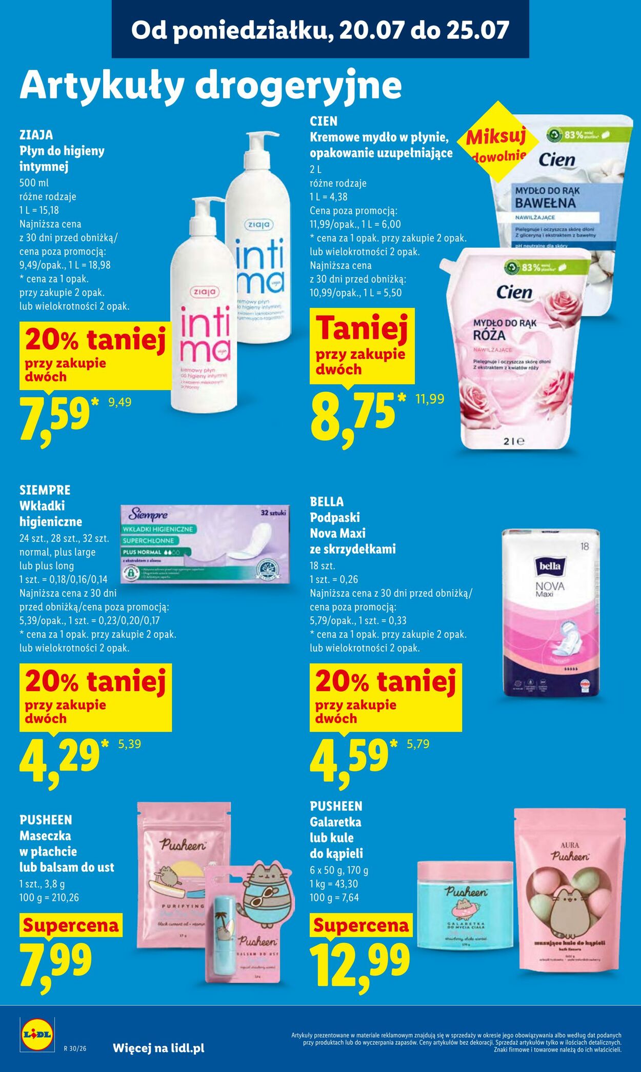 Gazetka Lidl 20.07.2026 - 22.07.2026