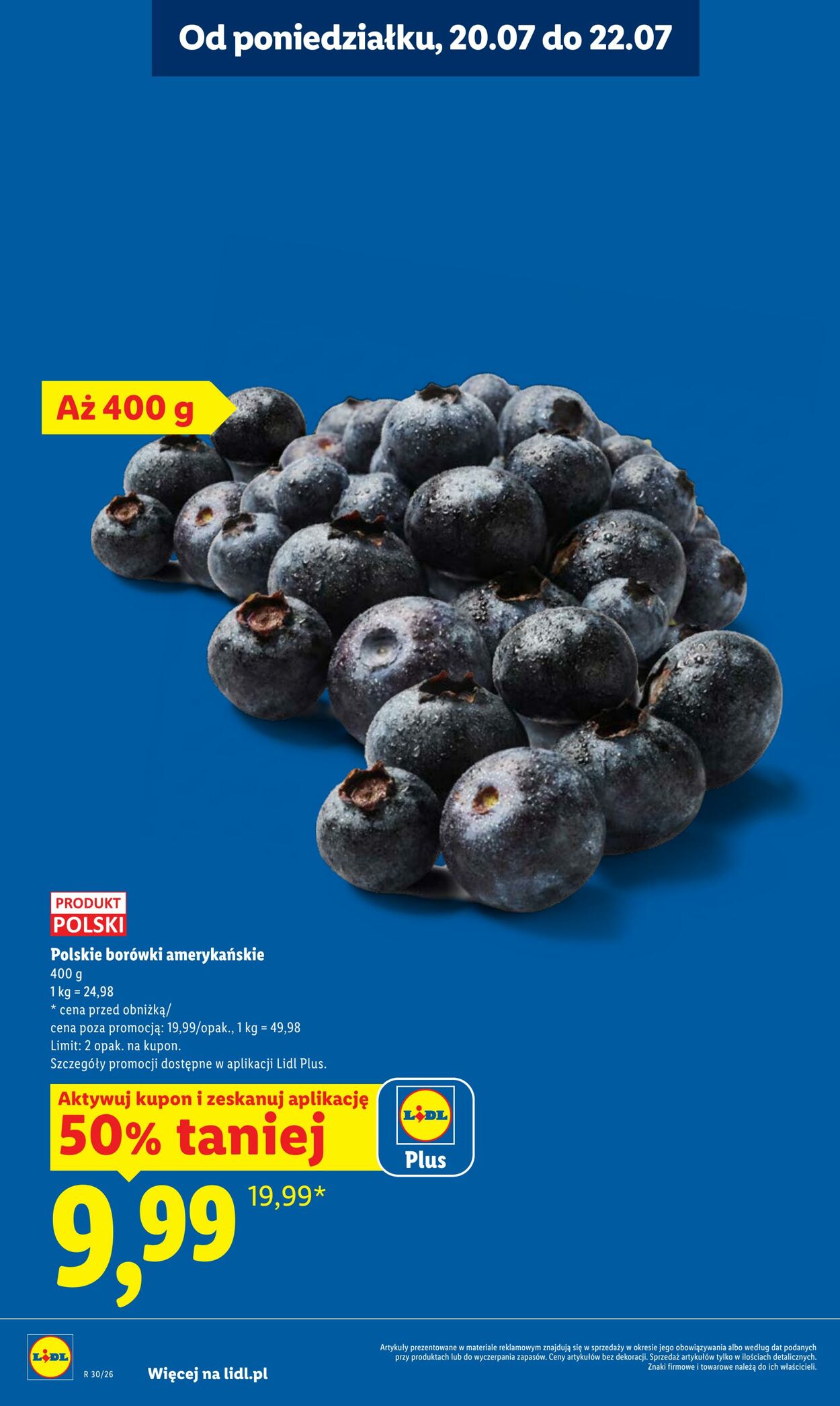 Gazetka Lidl 20.07.2026 - 22.07.2026