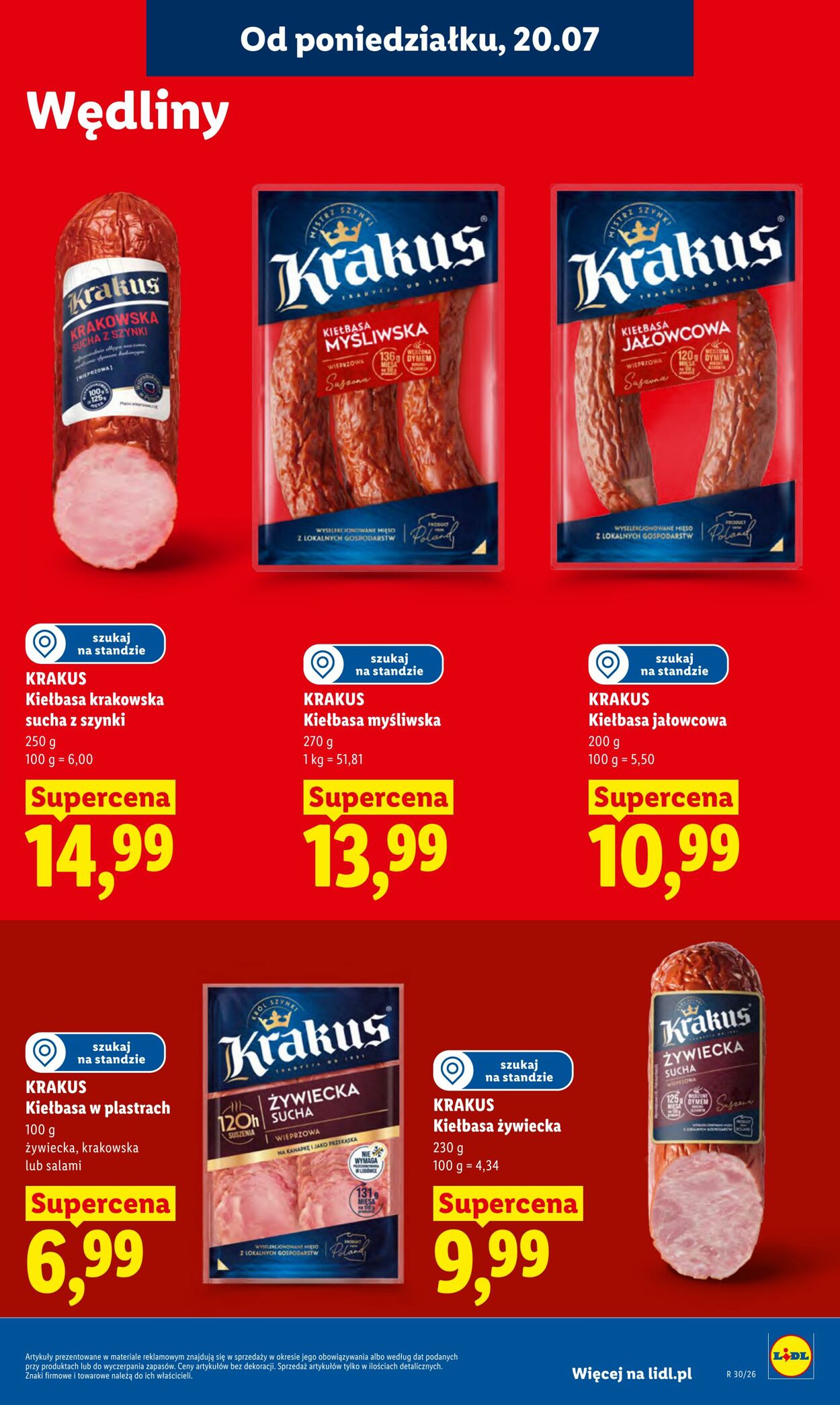 Gazetka Lidl 20.07.2026 - 22.07.2026