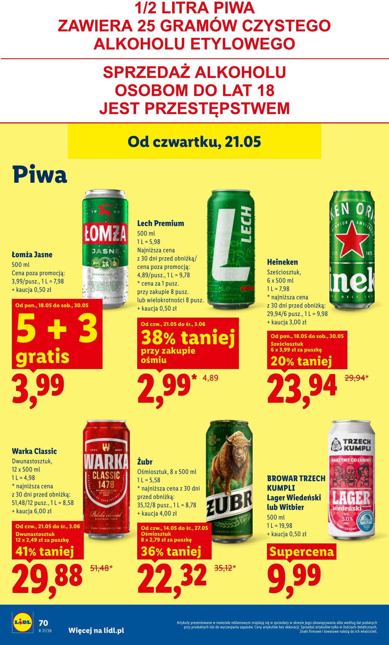 Gazetka Lidl 21.05.2026 - 23.05.2026