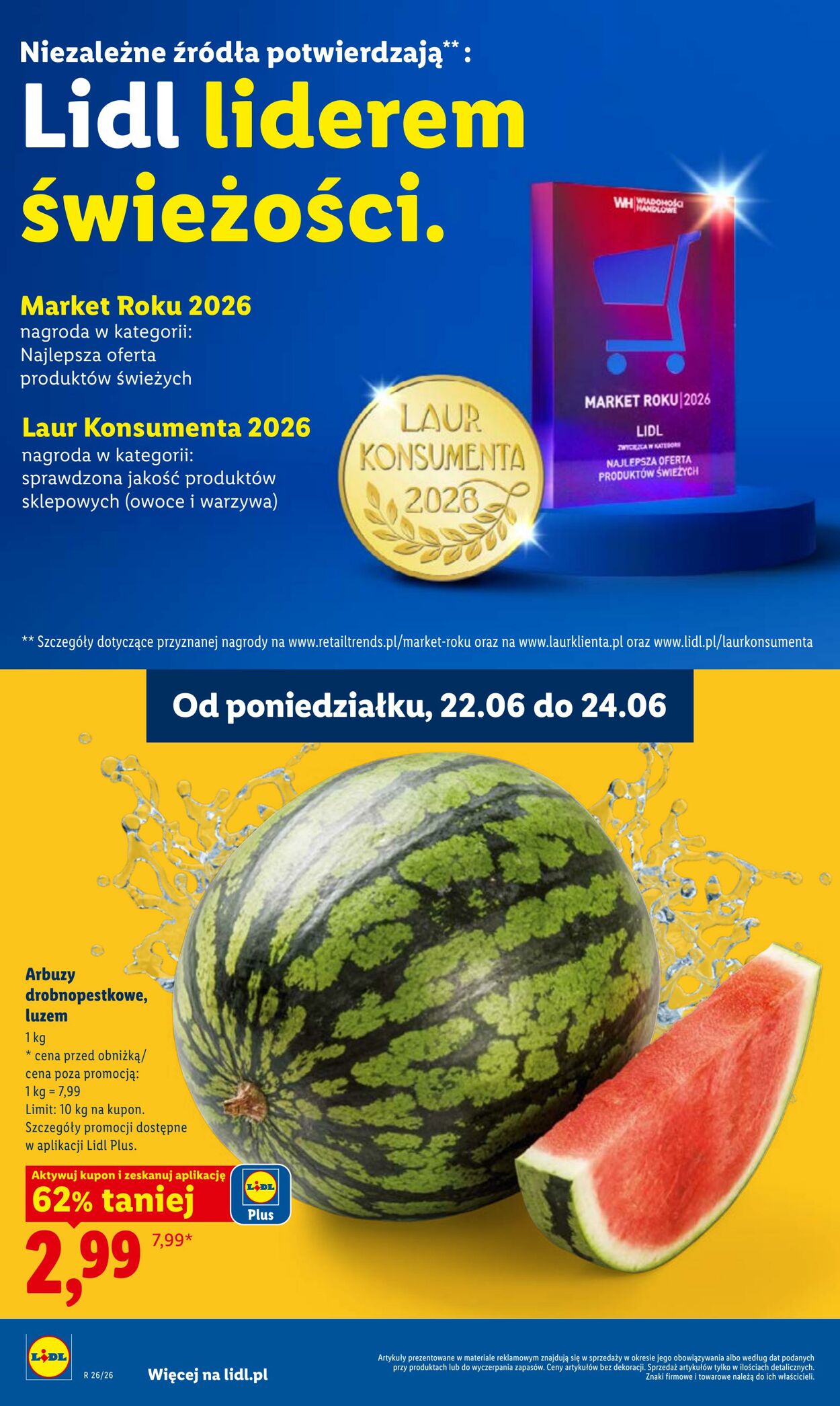 Gazetka Lidl 22.06.2026 - 24.06.2026