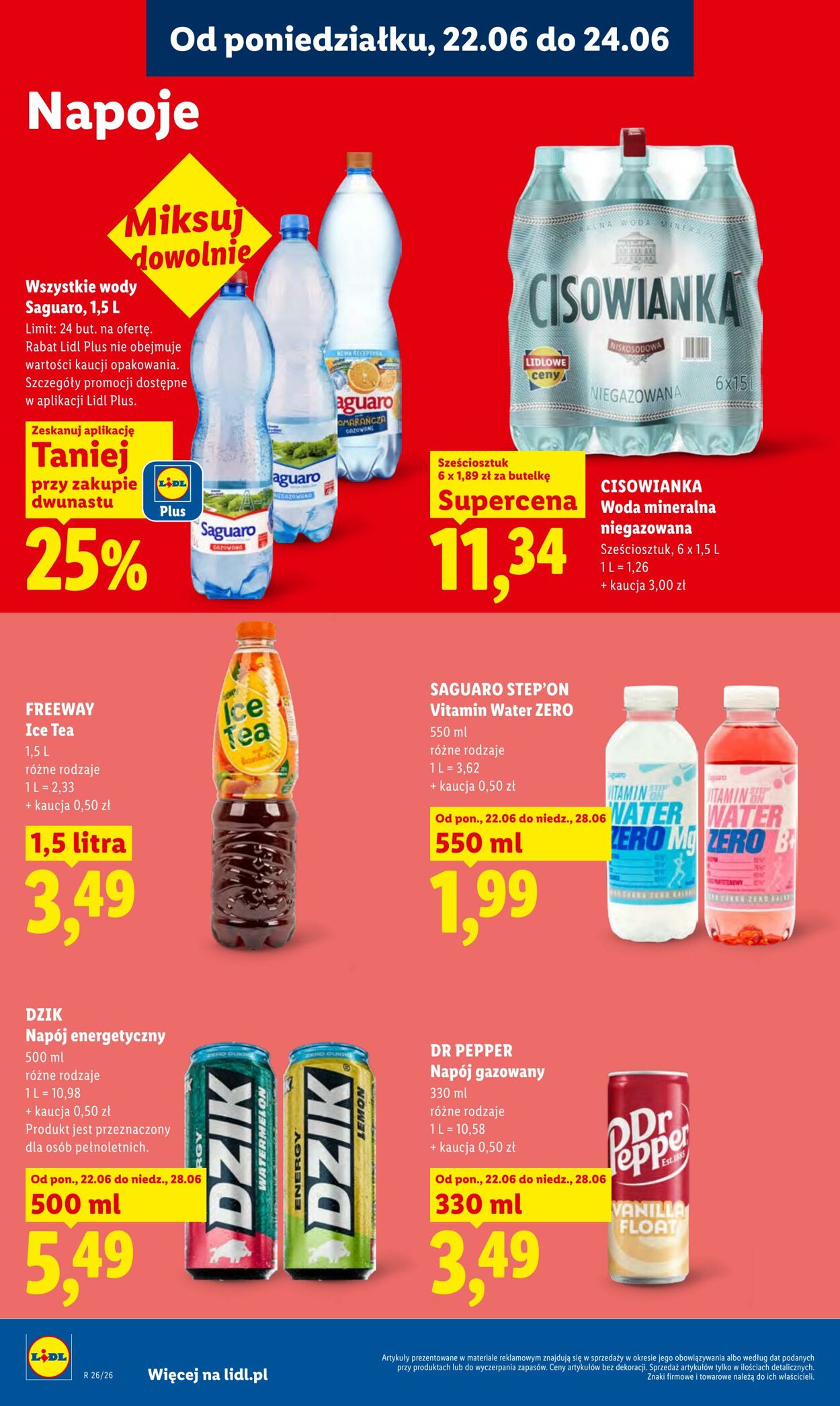 Gazetka Lidl 22.06.2026 - 24.06.2026