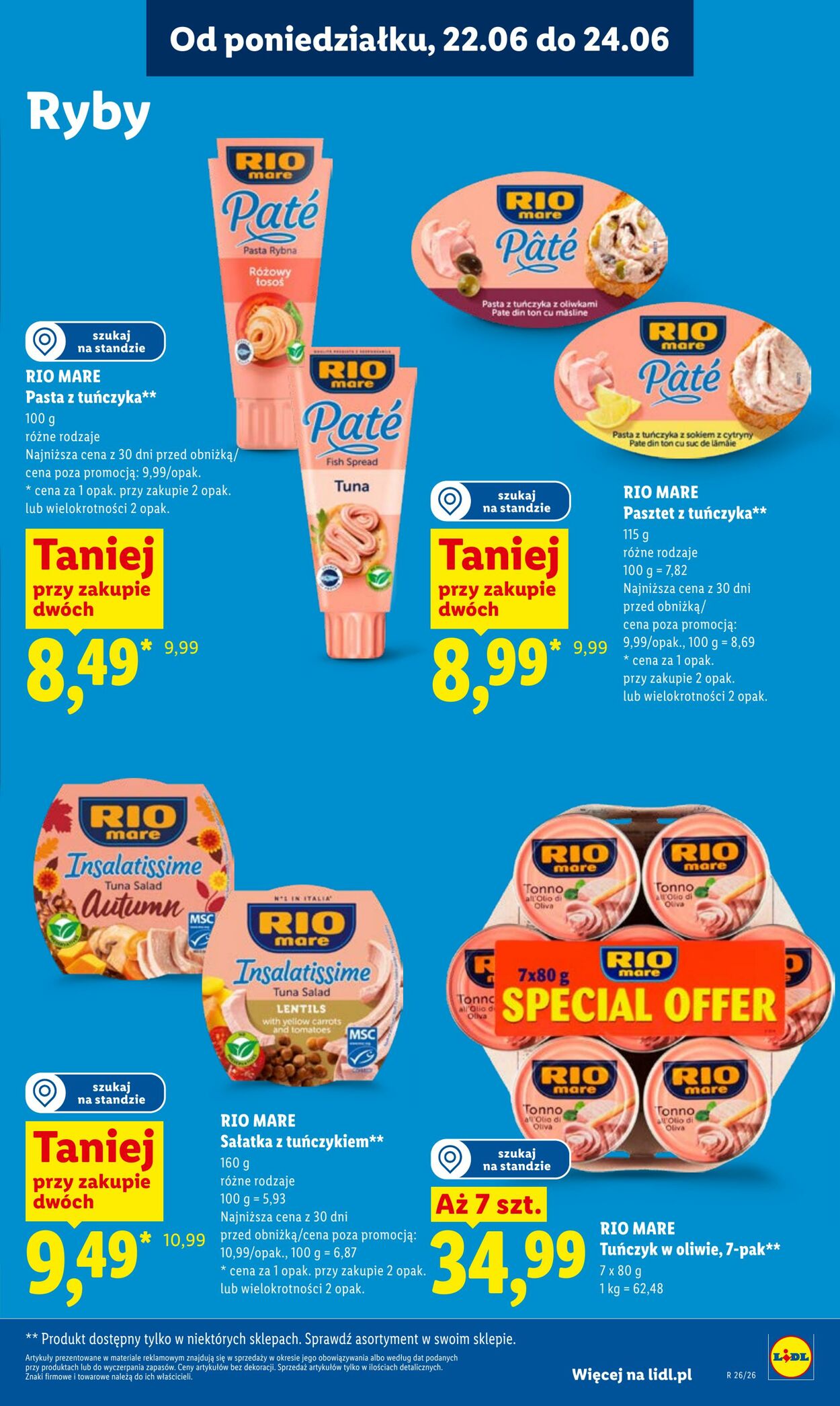 Gazetka Lidl 22.06.2026 - 24.06.2026