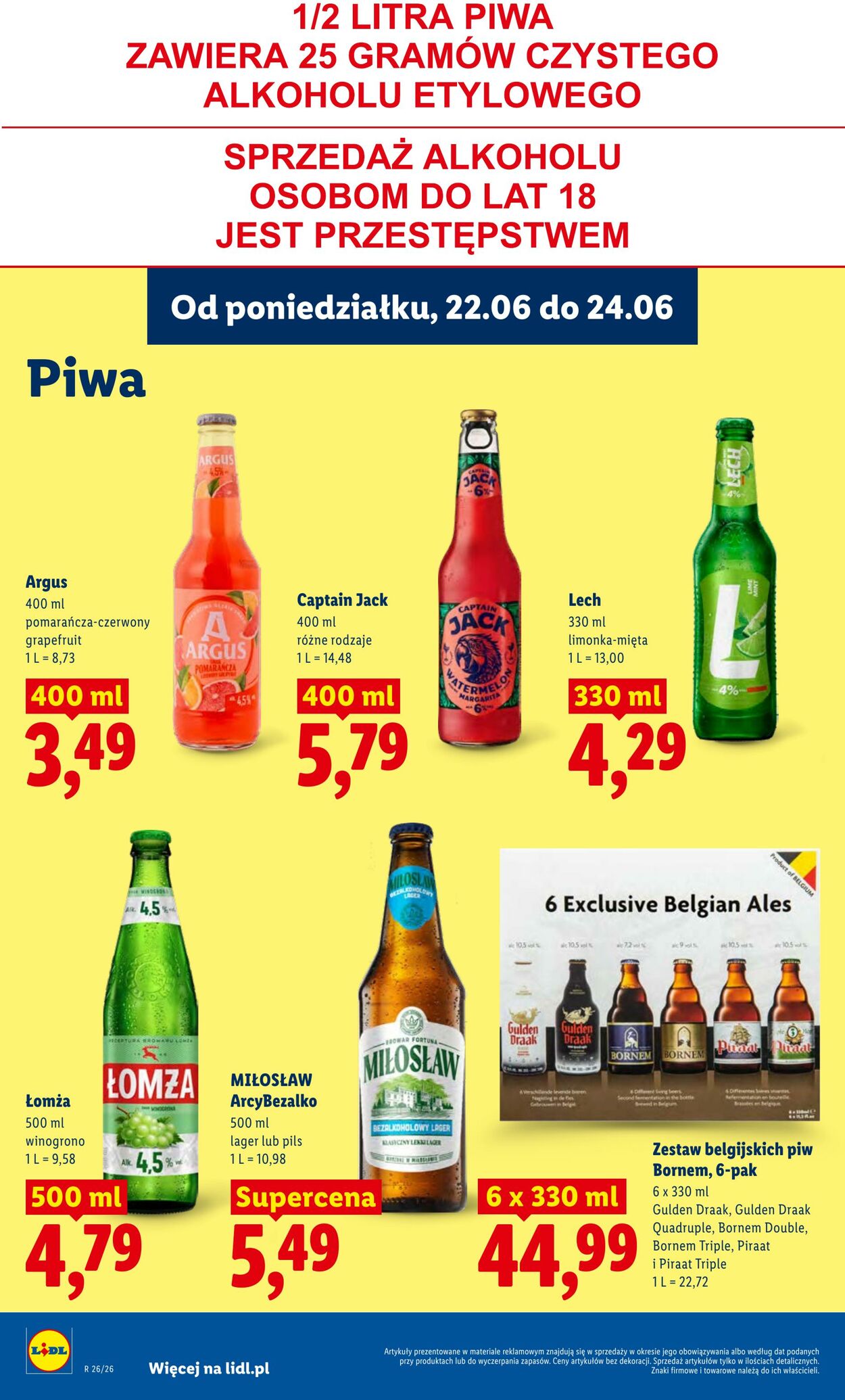 Gazetka Lidl 22.06.2026 - 24.06.2026