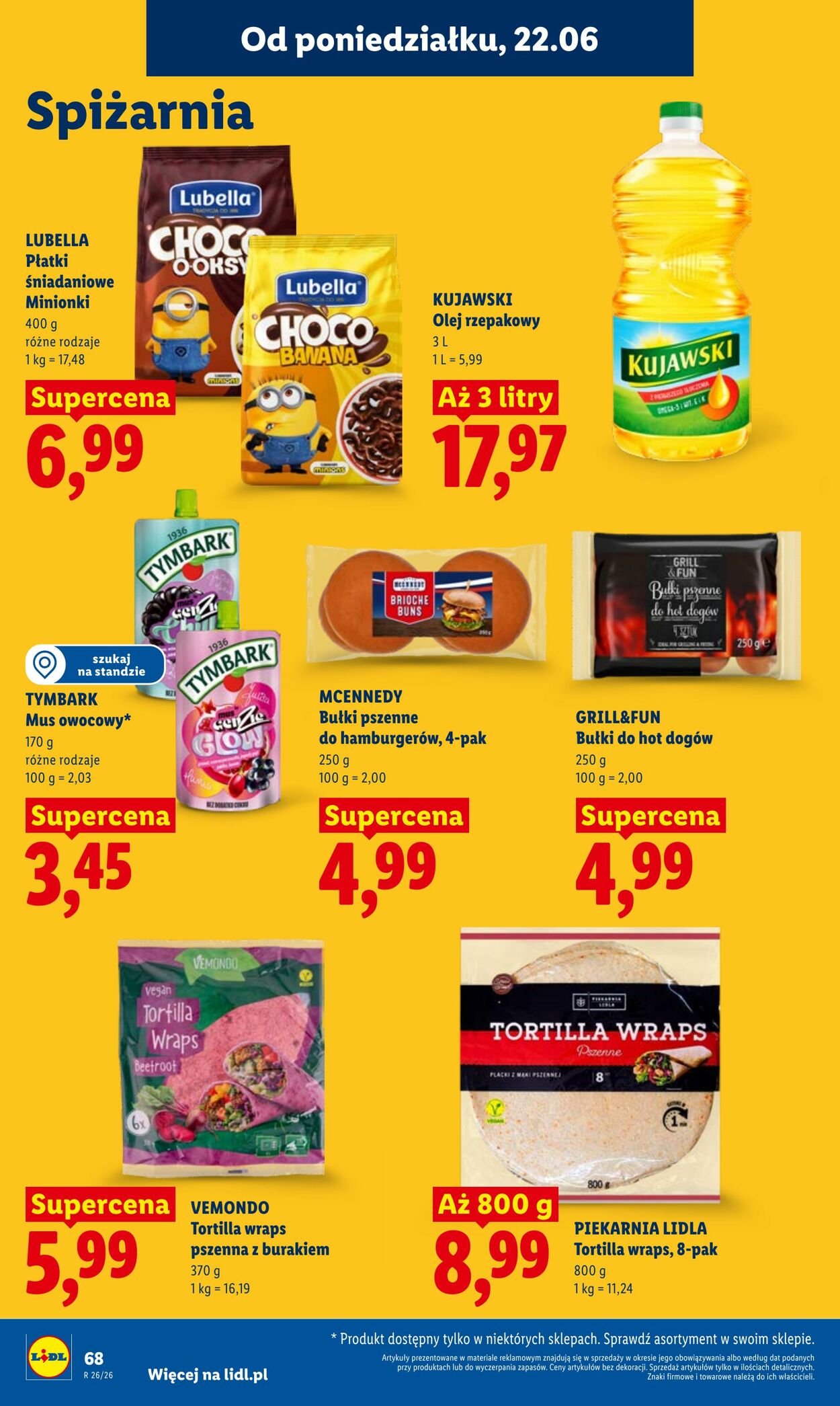 Gazetka Lidl 22.06.2026 - 24.06.2026