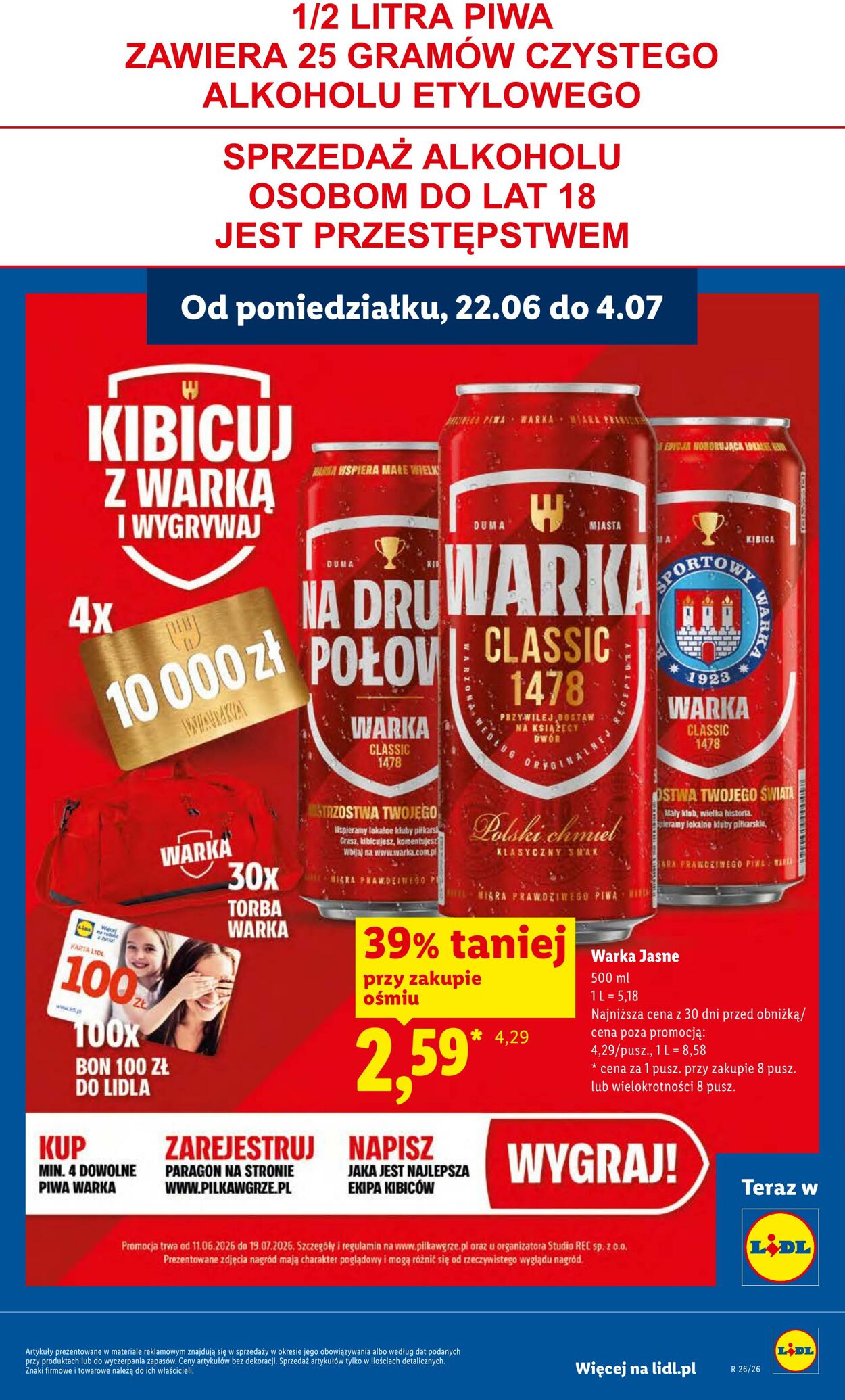 Gazetka Lidl 22.06.2026 - 24.06.2026