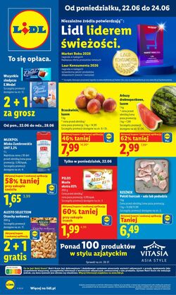 Gazetka Lidl 22.06.2026 - 24.06.2026
