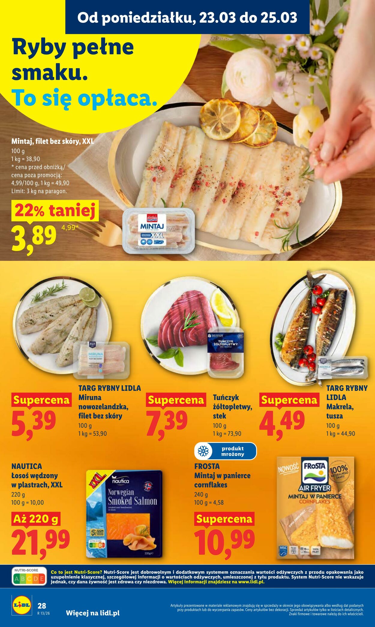 Gazetka Lidl 23.03.2026 - 25.03.2026
