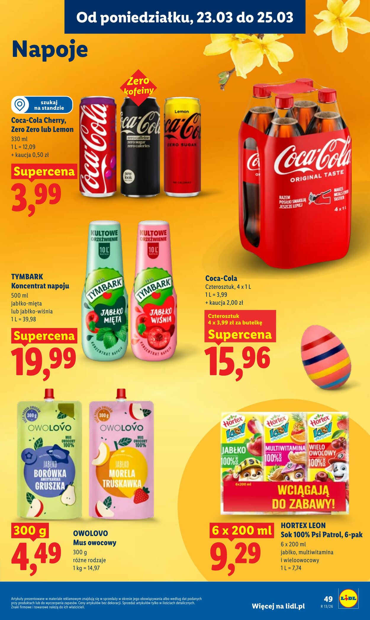 Gazetka Lidl 23.03.2026 - 25.03.2026