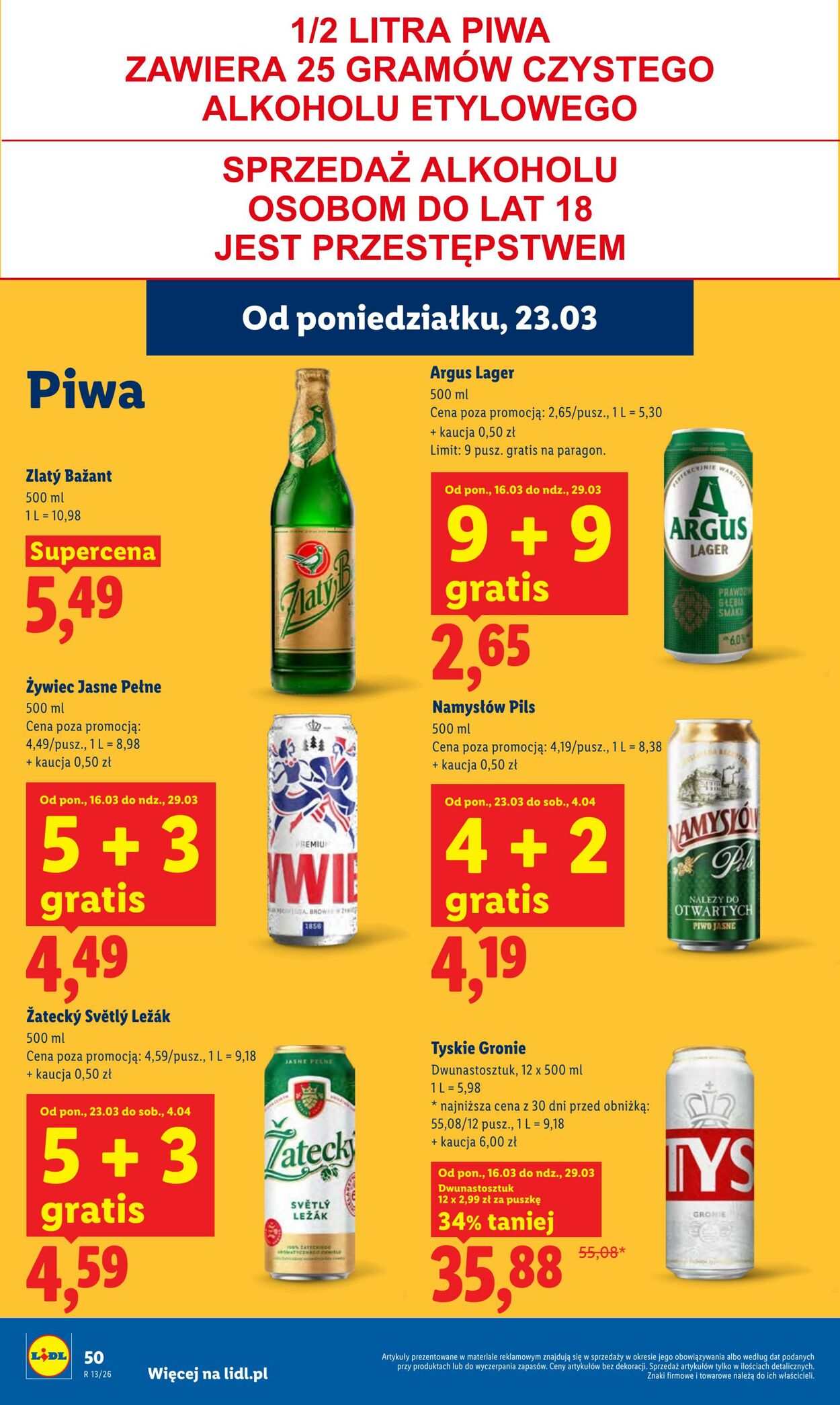 Gazetka Lidl 23.03.2026 - 25.03.2026