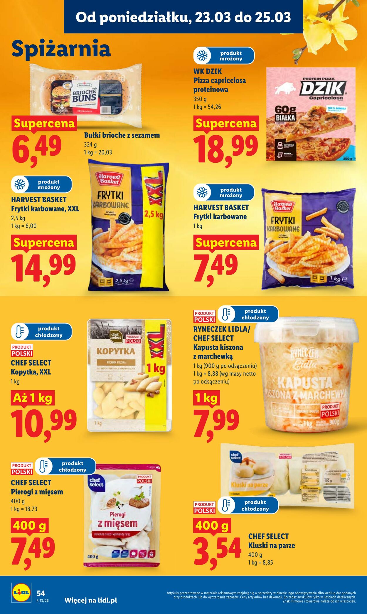 Gazetka Lidl 23.03.2026 - 25.03.2026