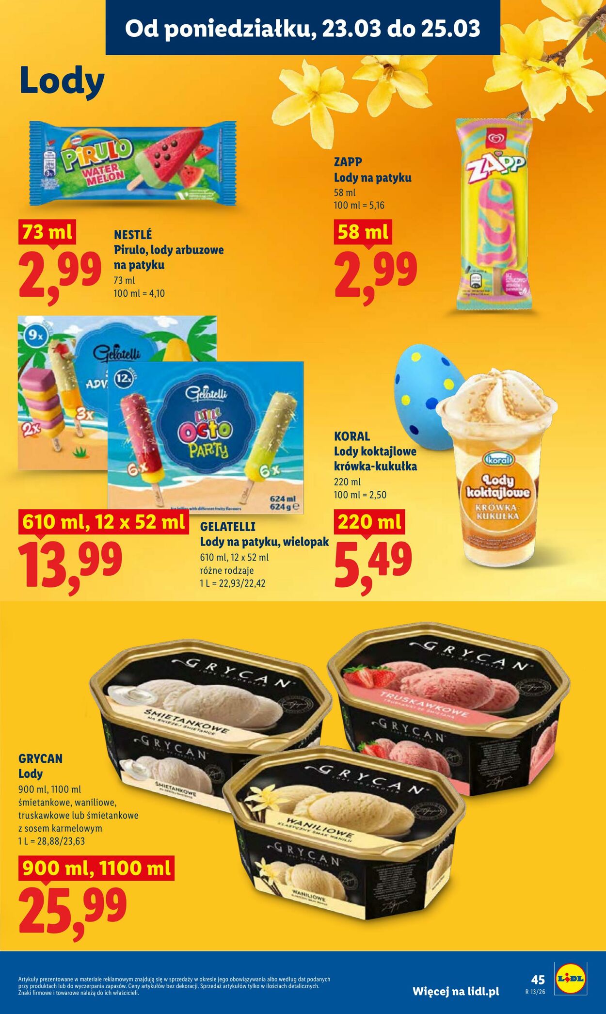 Gazetka Lidl 23.03.2026 - 25.03.2026