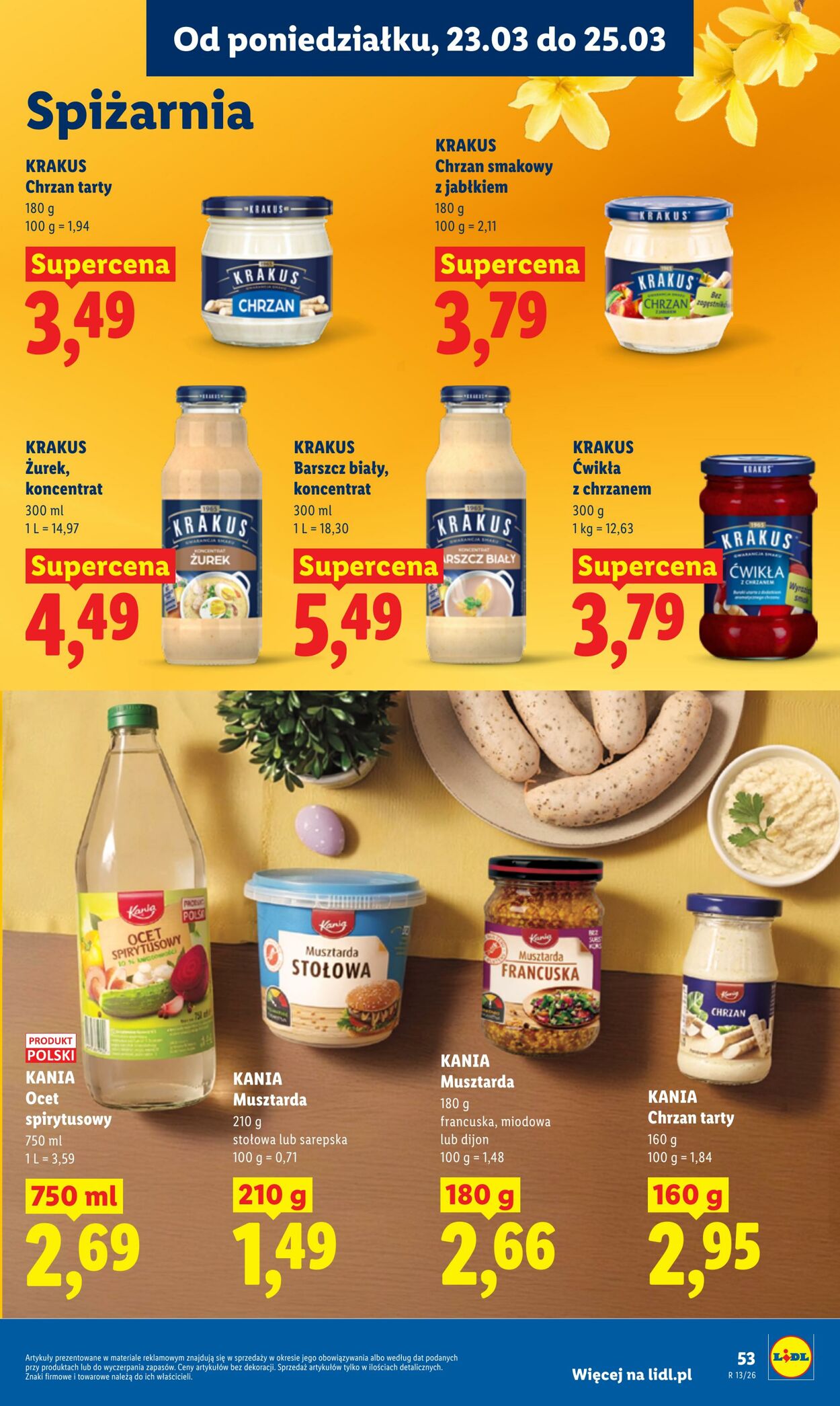Gazetka Lidl 23.03.2026 - 25.03.2026