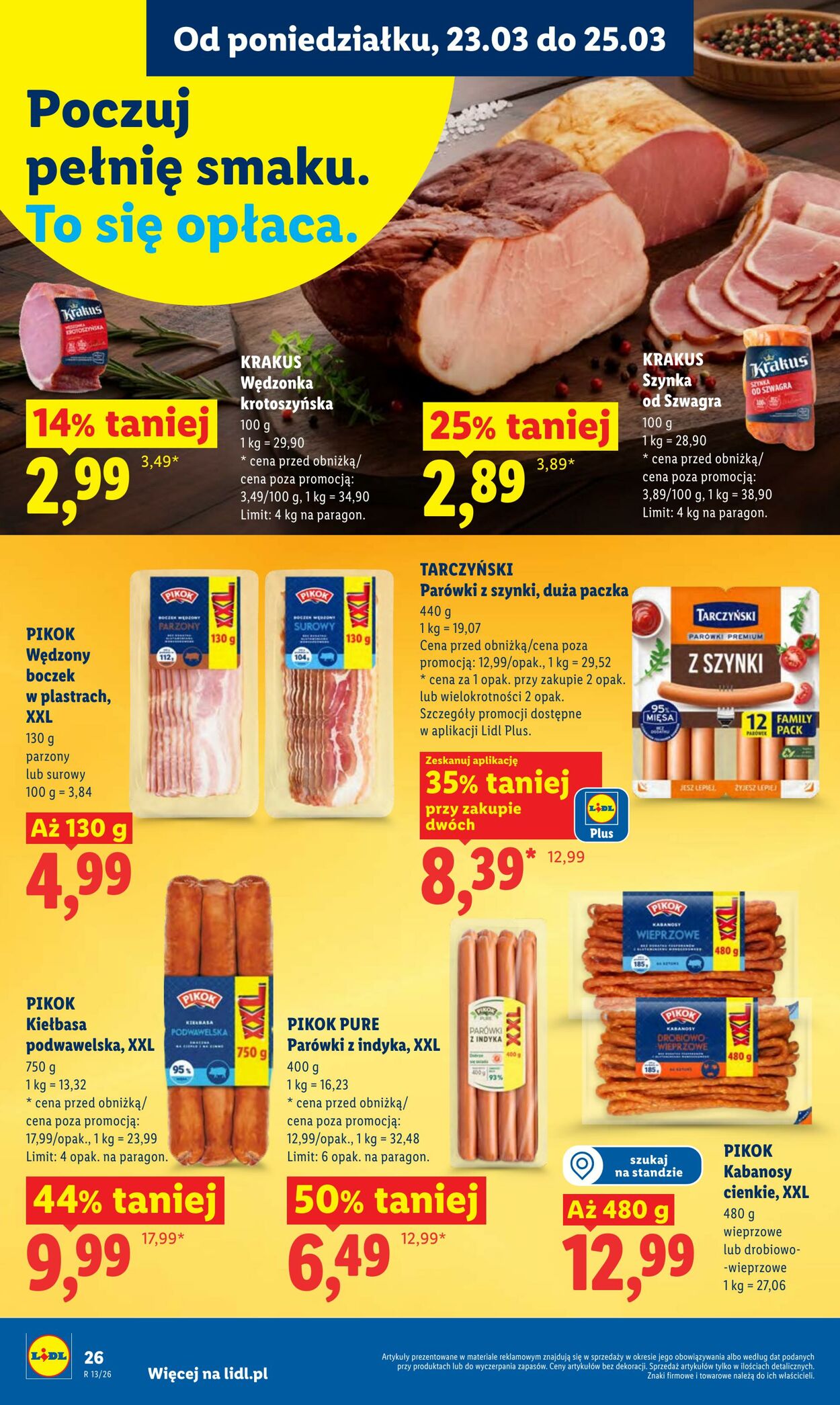 Gazetka Lidl 23.03.2026 - 25.03.2026