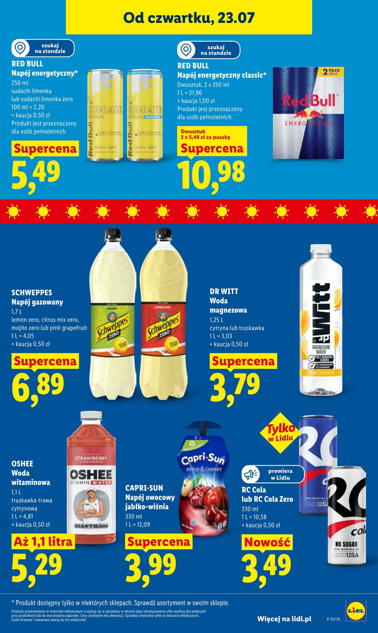 Gazetka Lidl 23.07.2026 - 25.07.2026