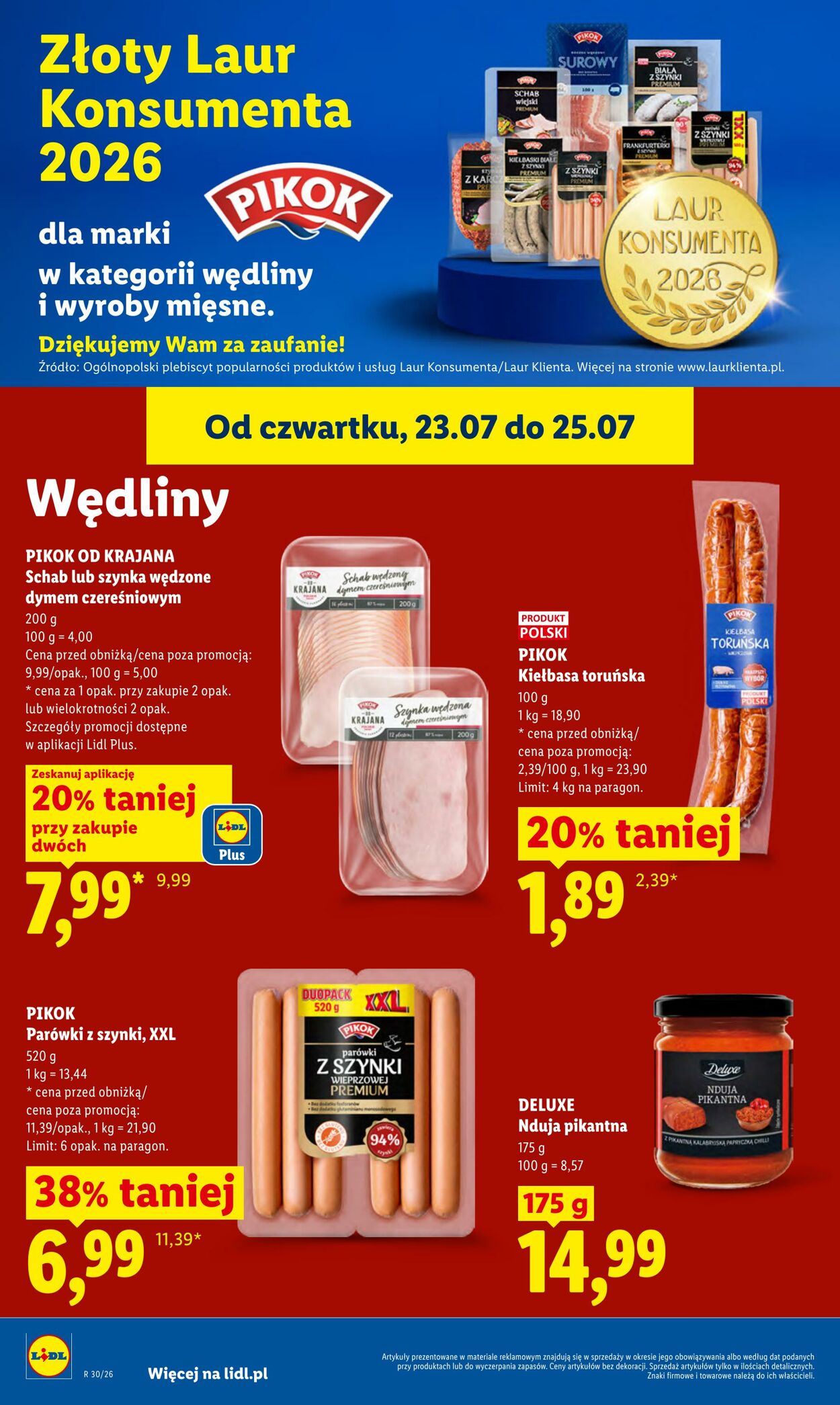 Gazetka Lidl 23.07.2026 - 25.07.2026