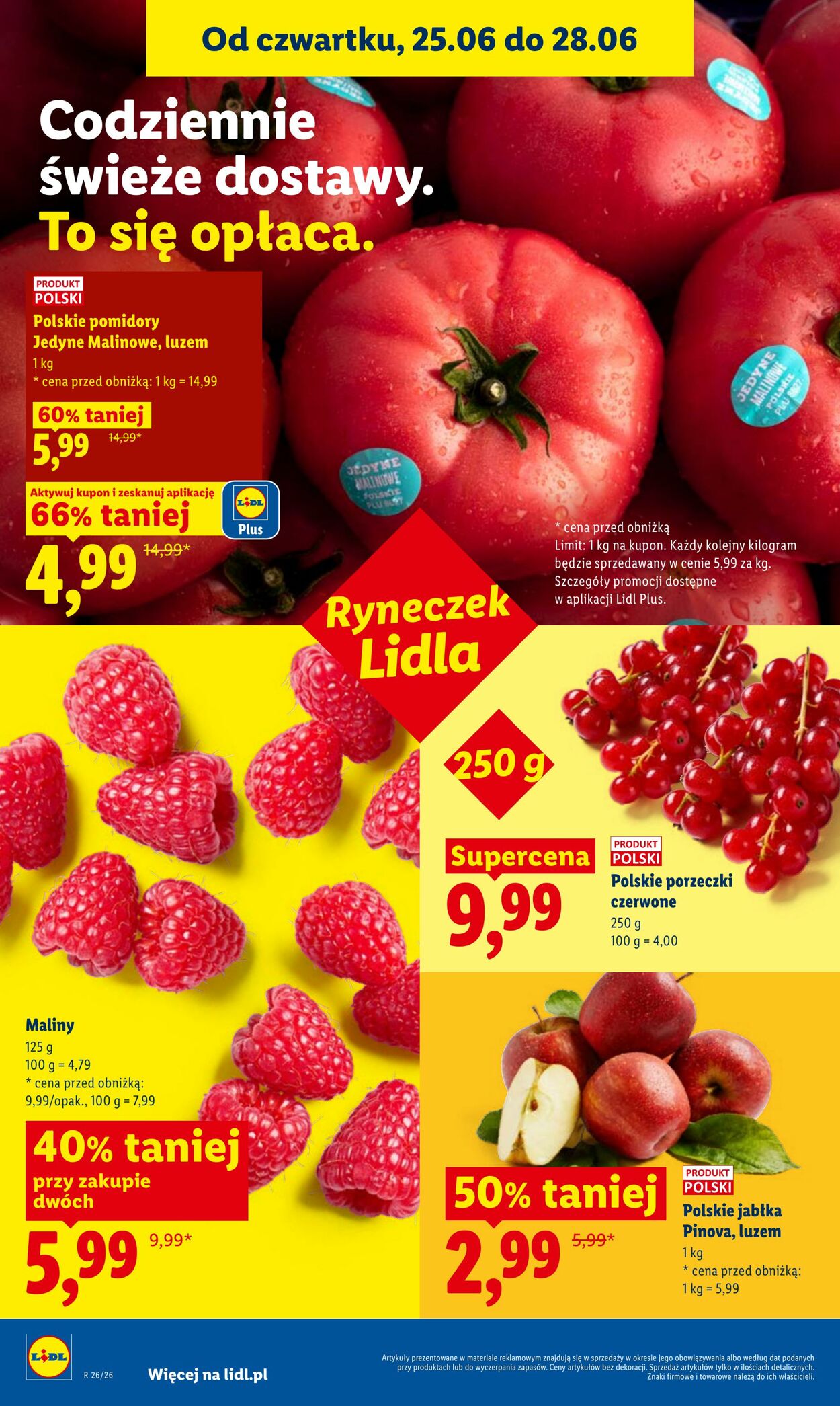 Gazetka Lidl 25.06.2026 - 28.06.2026