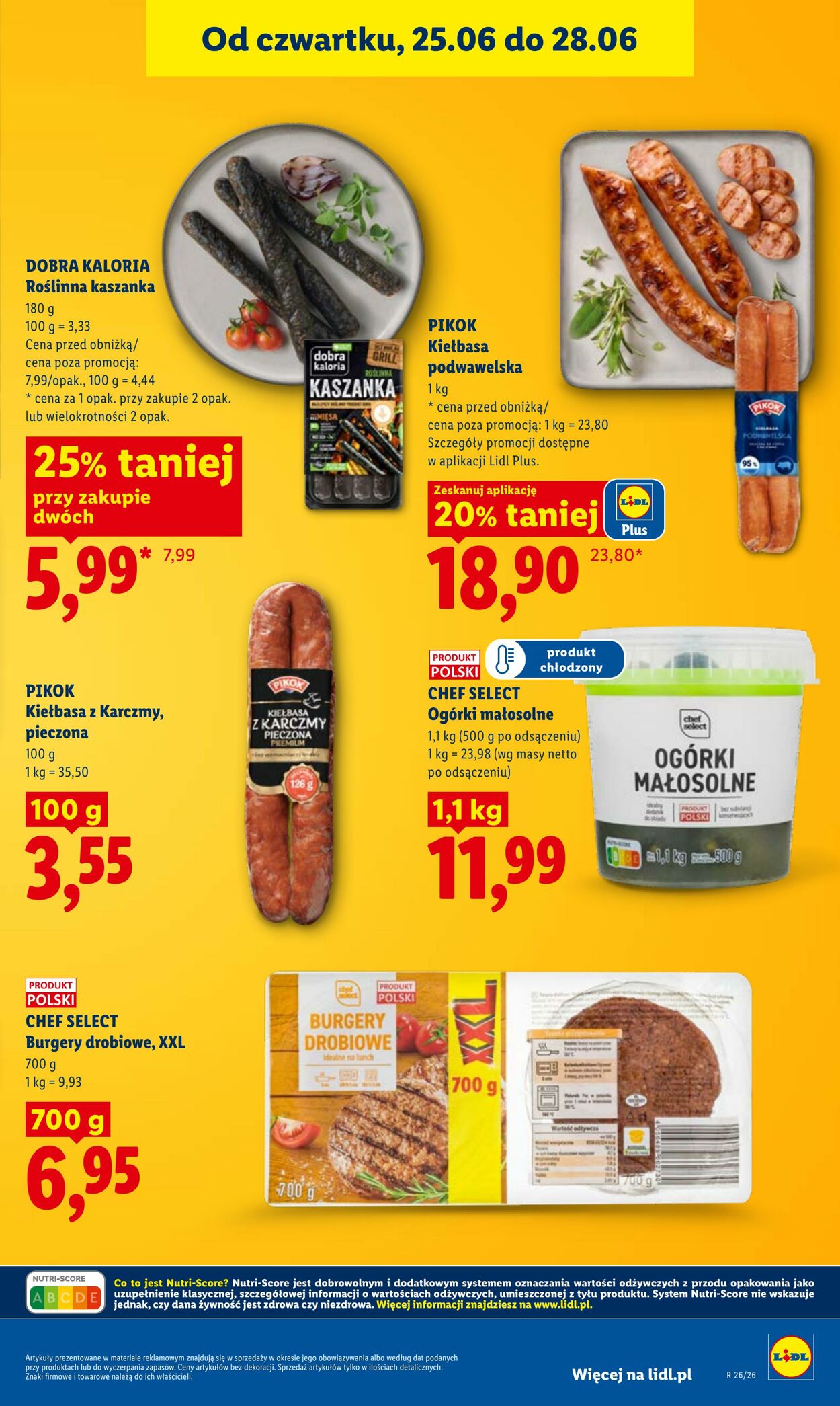 Gazetka Lidl 25.06.2026 - 28.06.2026