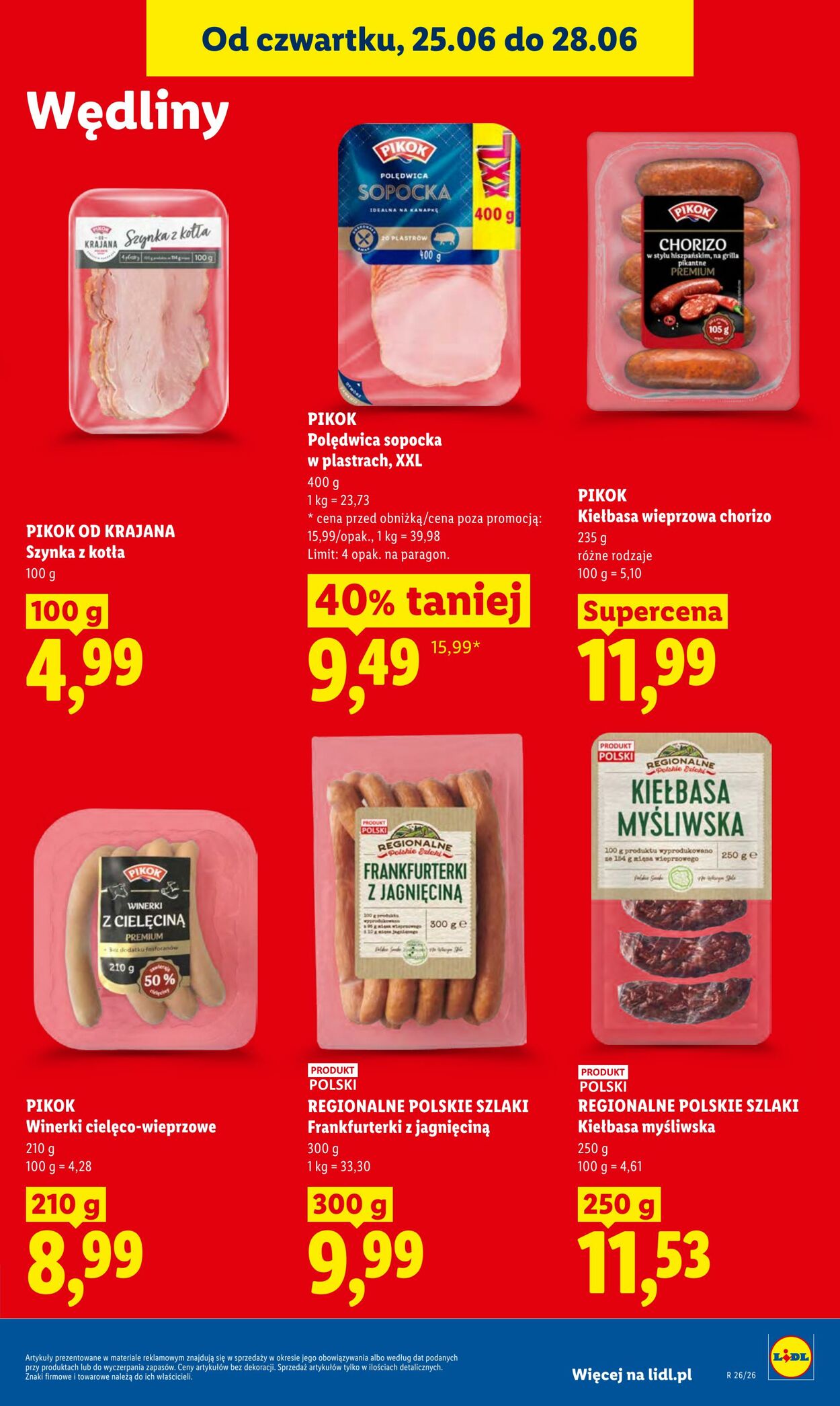 Gazetka Lidl 25.06.2026 - 28.06.2026