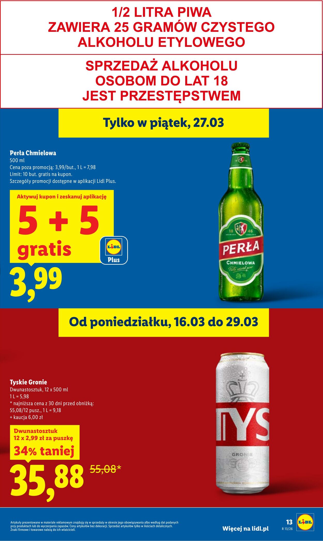 Gazetka Lidl 26.03.2026 - 29.03.2026